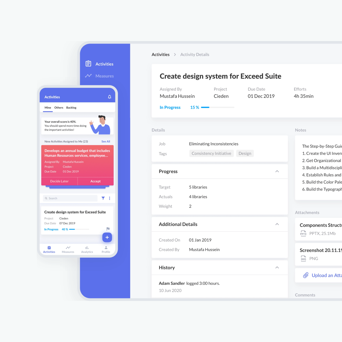 UX/UI Design for Logistics Cieden