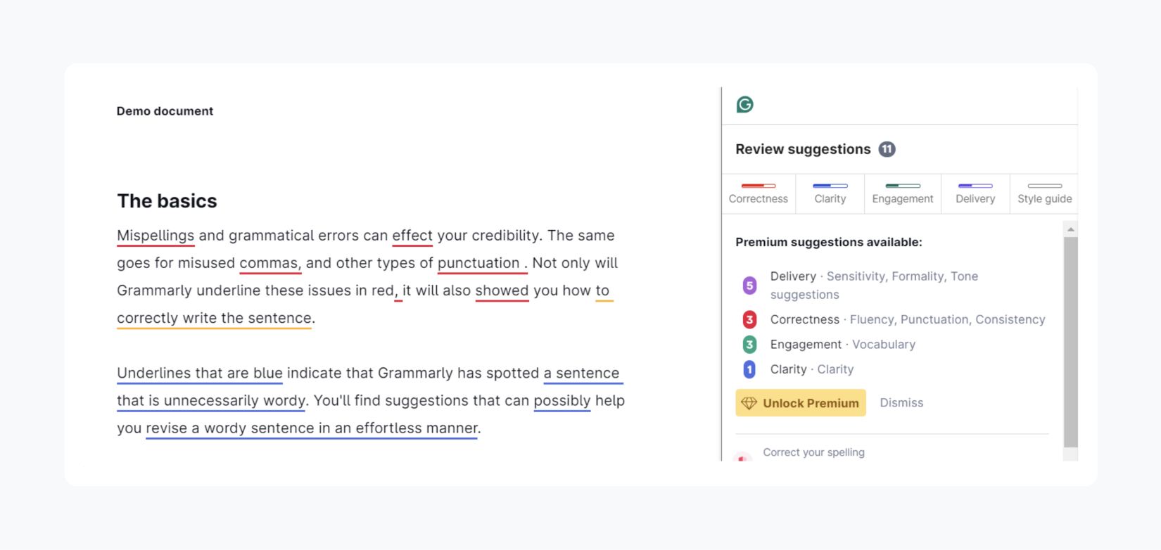Magic caps in Grammarly.
