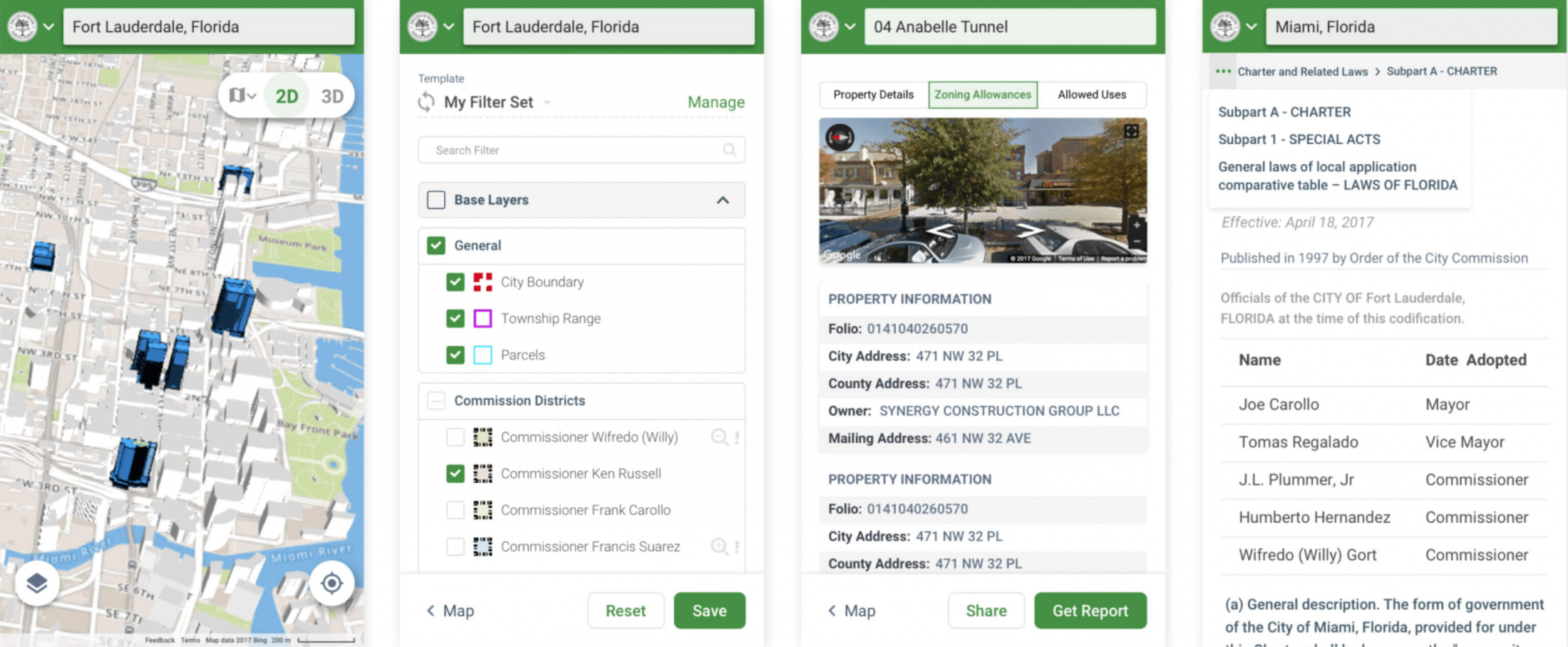 Navigation and Street View feature from Enterprise-Level Product.