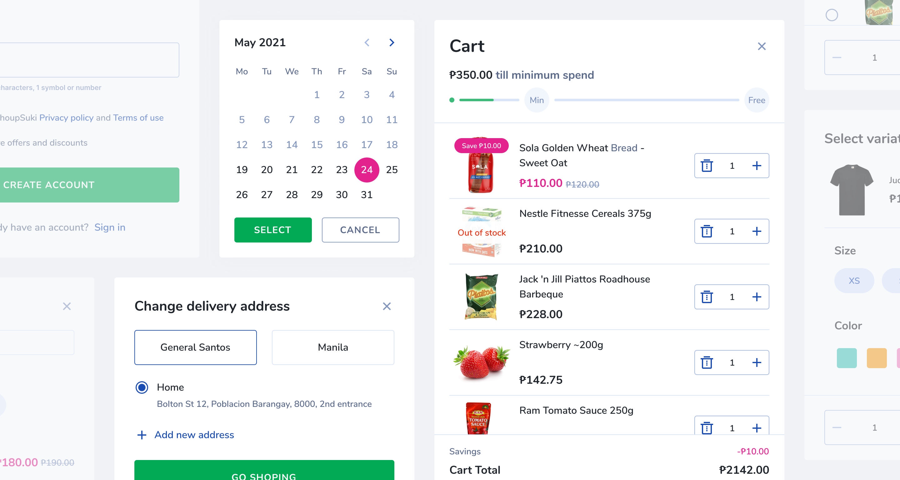 Food Delivery eCommerce Platform Cieden