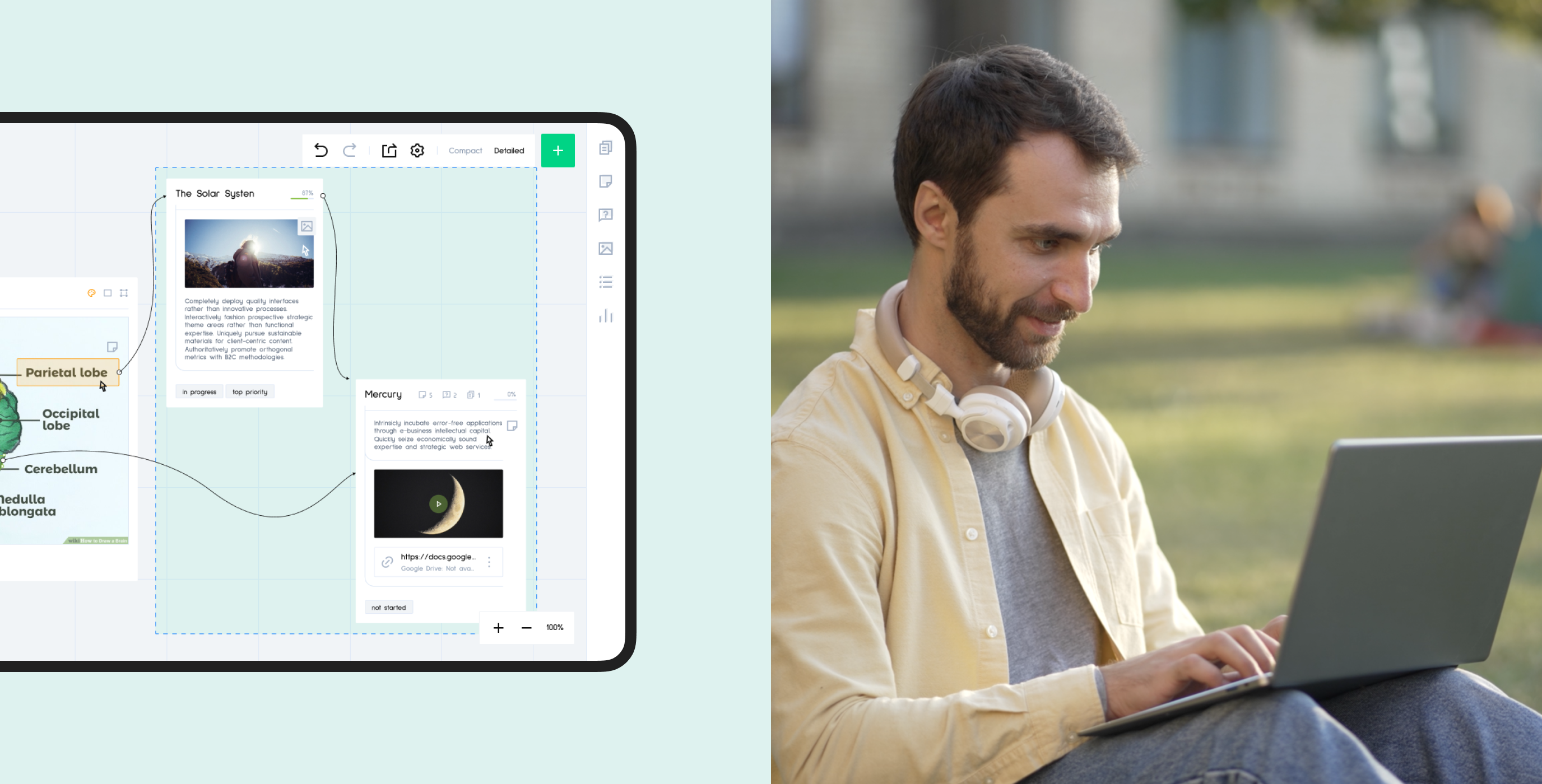 Designing a Progressionist E-Learning Platform Cieden