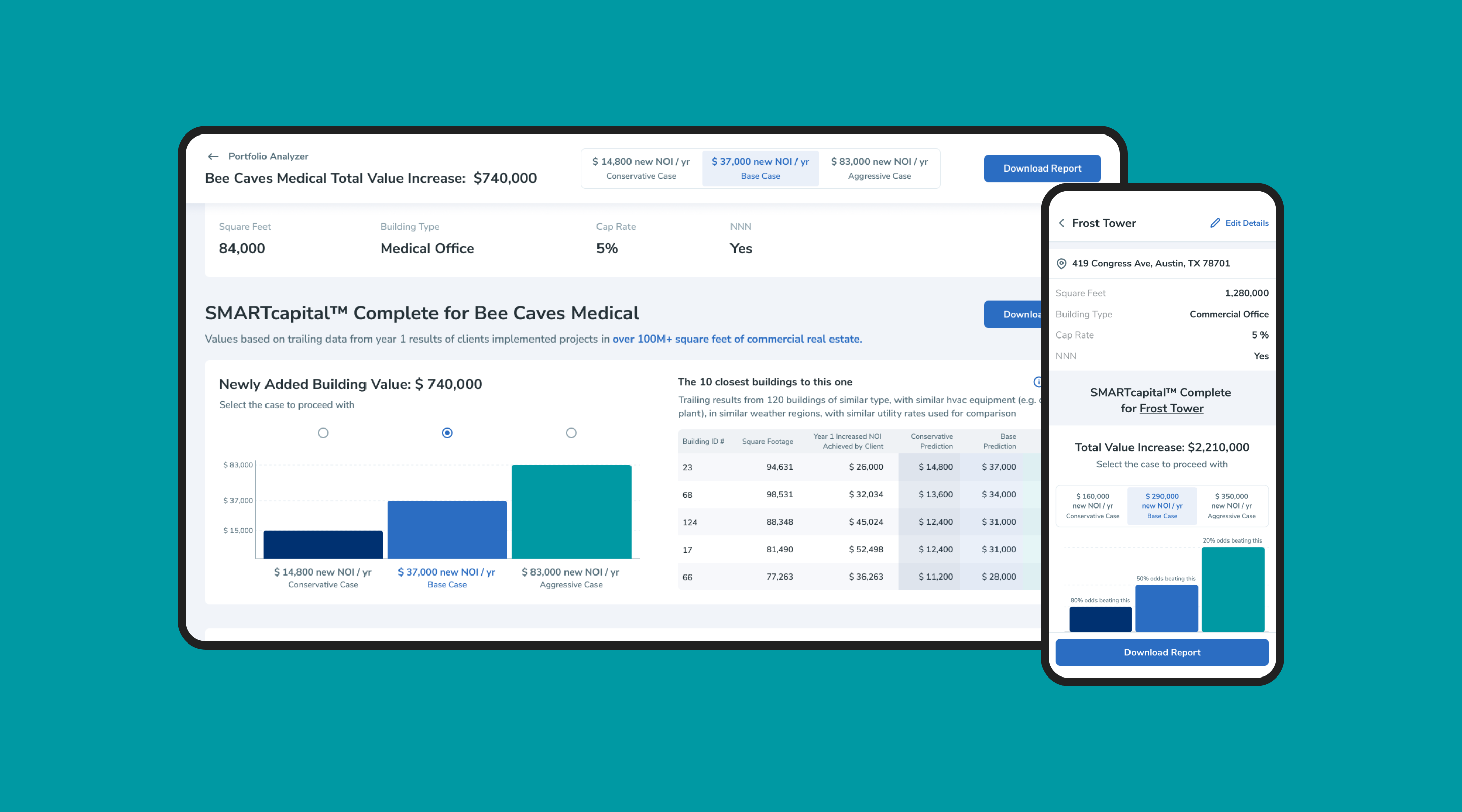 Revamped UX design for a sustainable property investment project Cieden