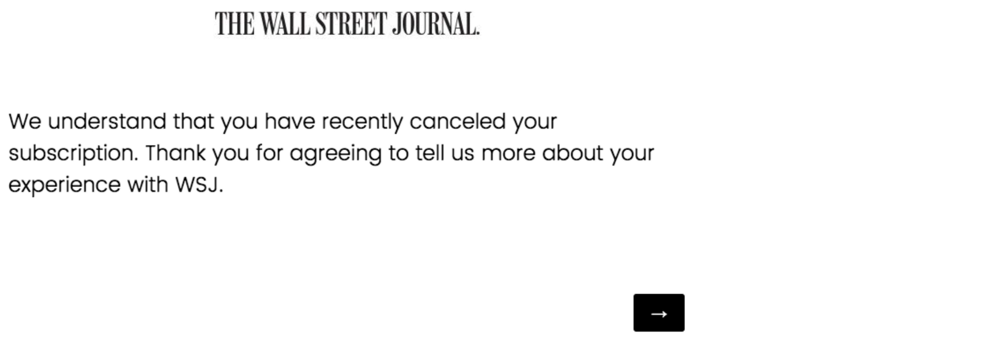 An example of effective offboarding feedback collection.