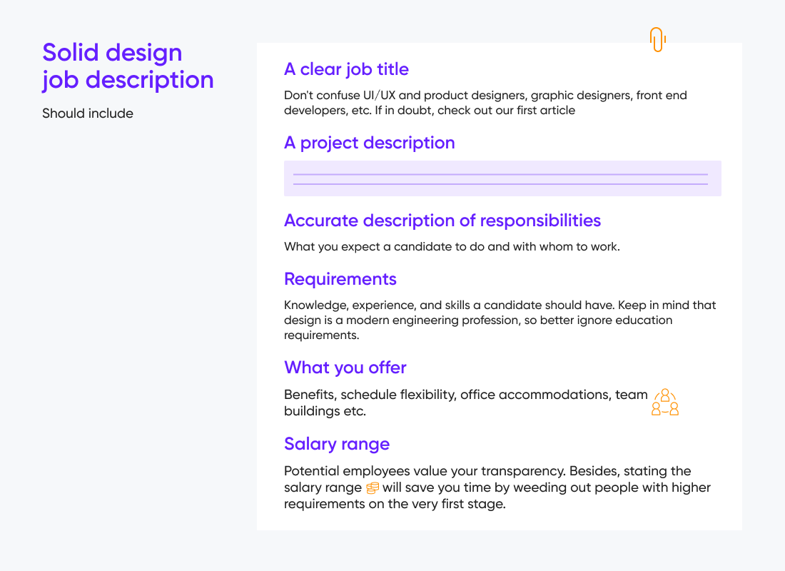 How to write a perfect job description