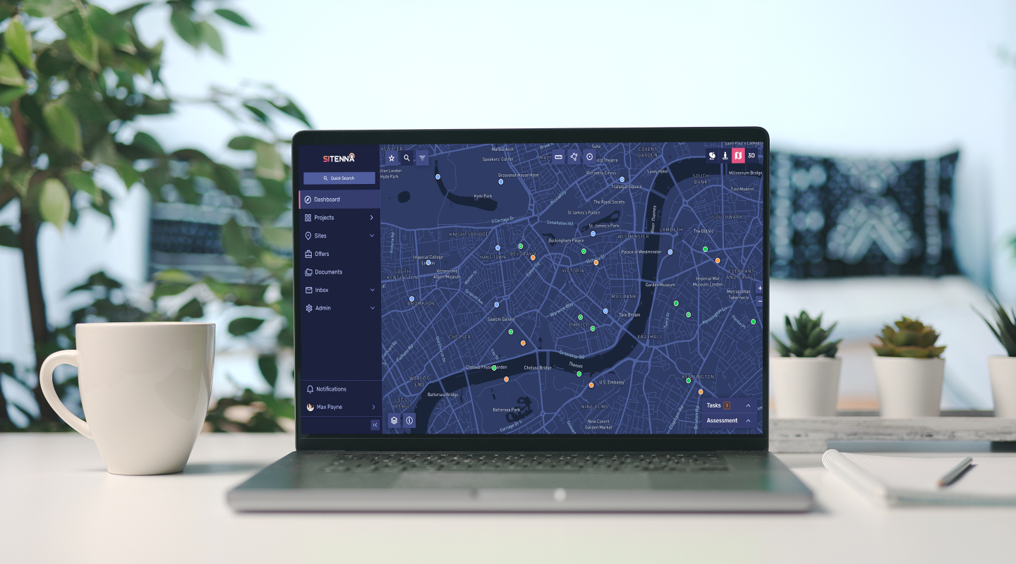 Sitenna: modernized telecom site acquisition & management platform