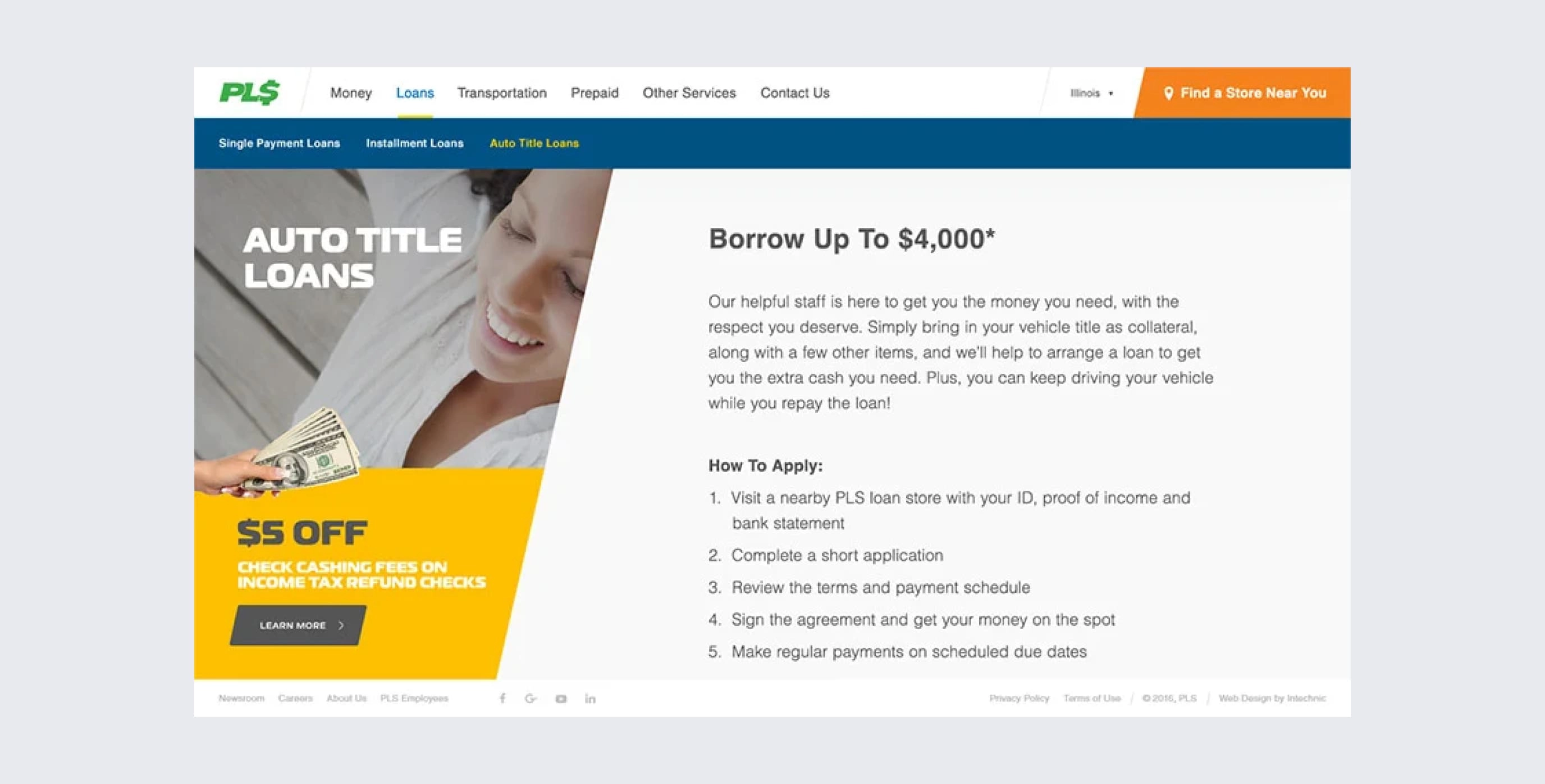 Intechnic digital product design case study