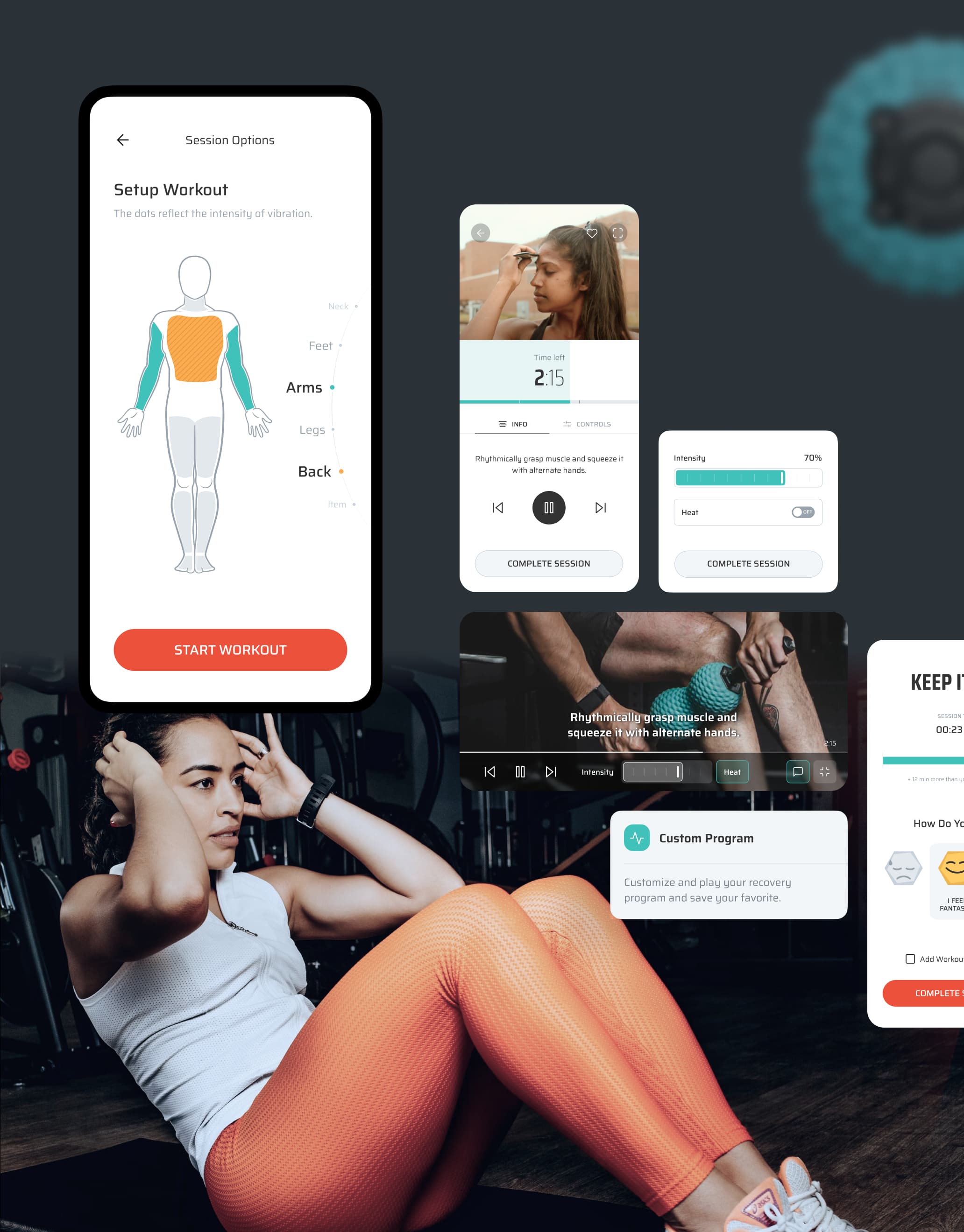 Sidekick: fast-track design for massage app Cieden