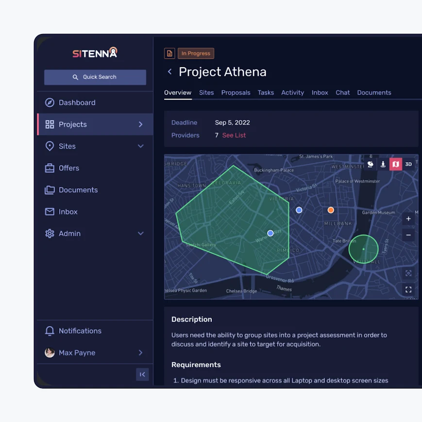 Sitenna: Revolutionizing telecom site acquisition
