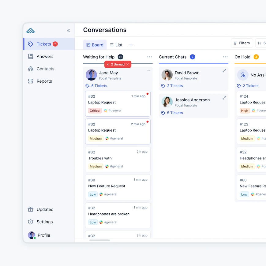 Foqal: Scaling Slack-first support