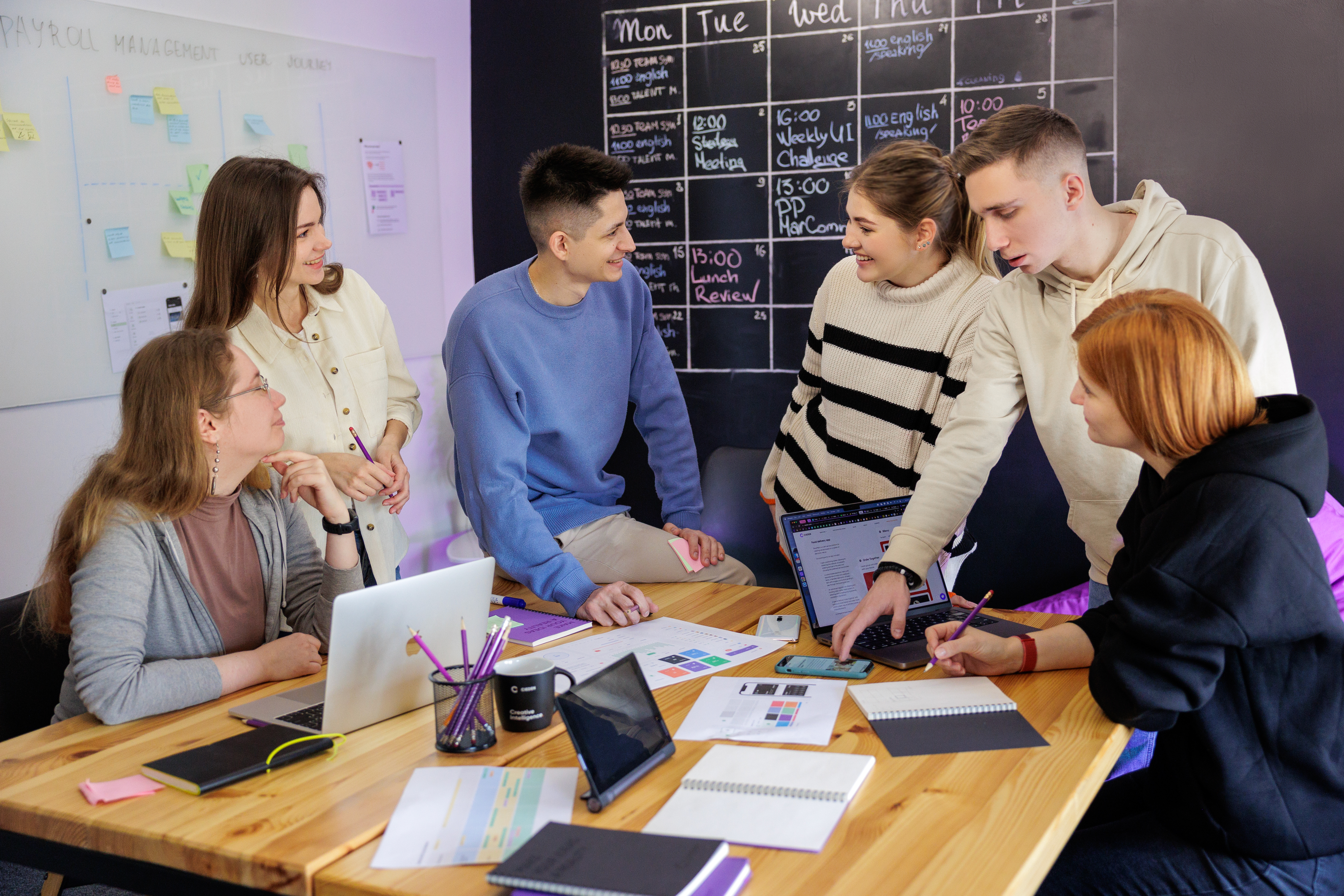 Marketing team at Cieden