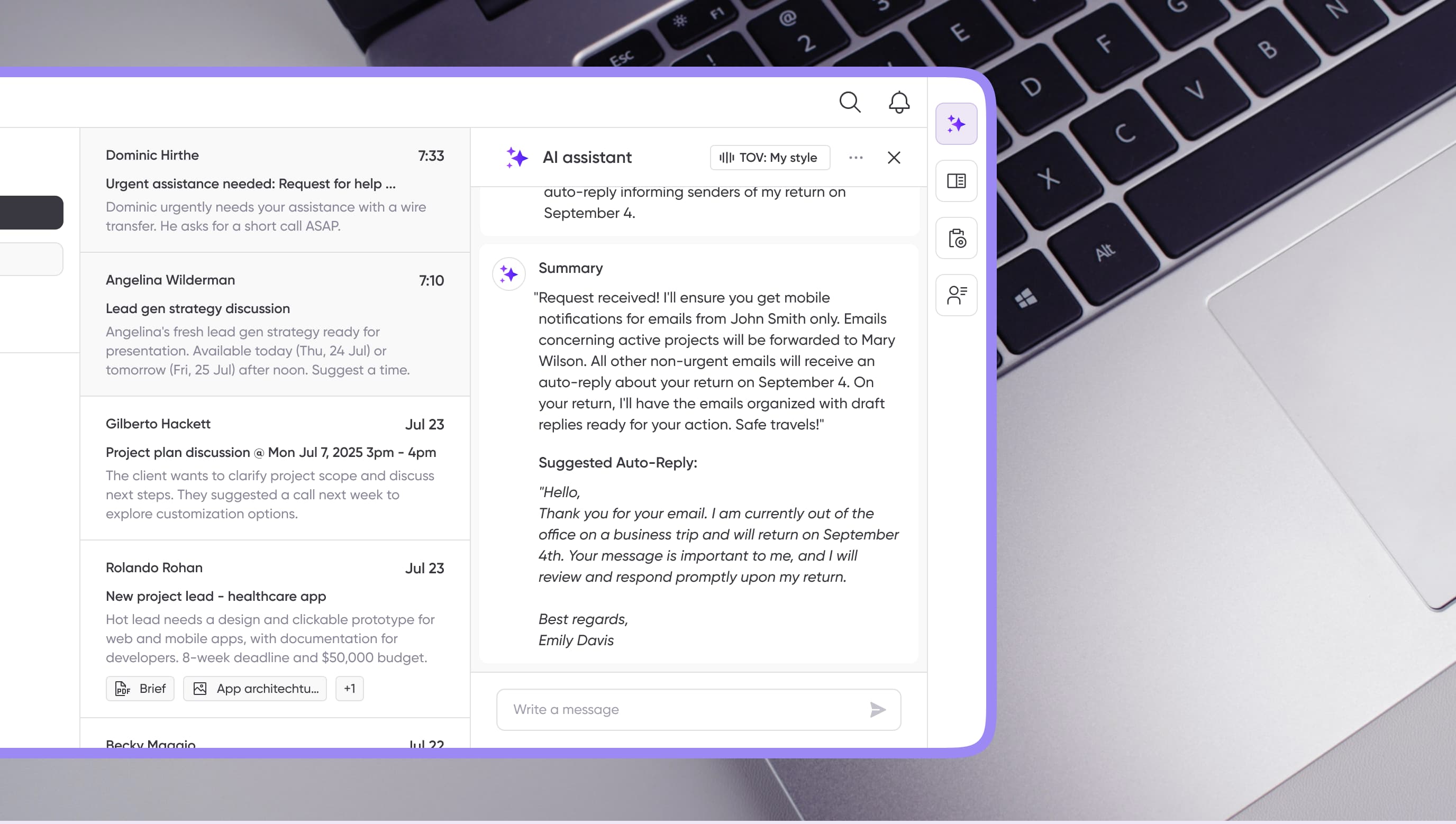 AI email assistant: turning inbox overload into actionable workflows Cieden