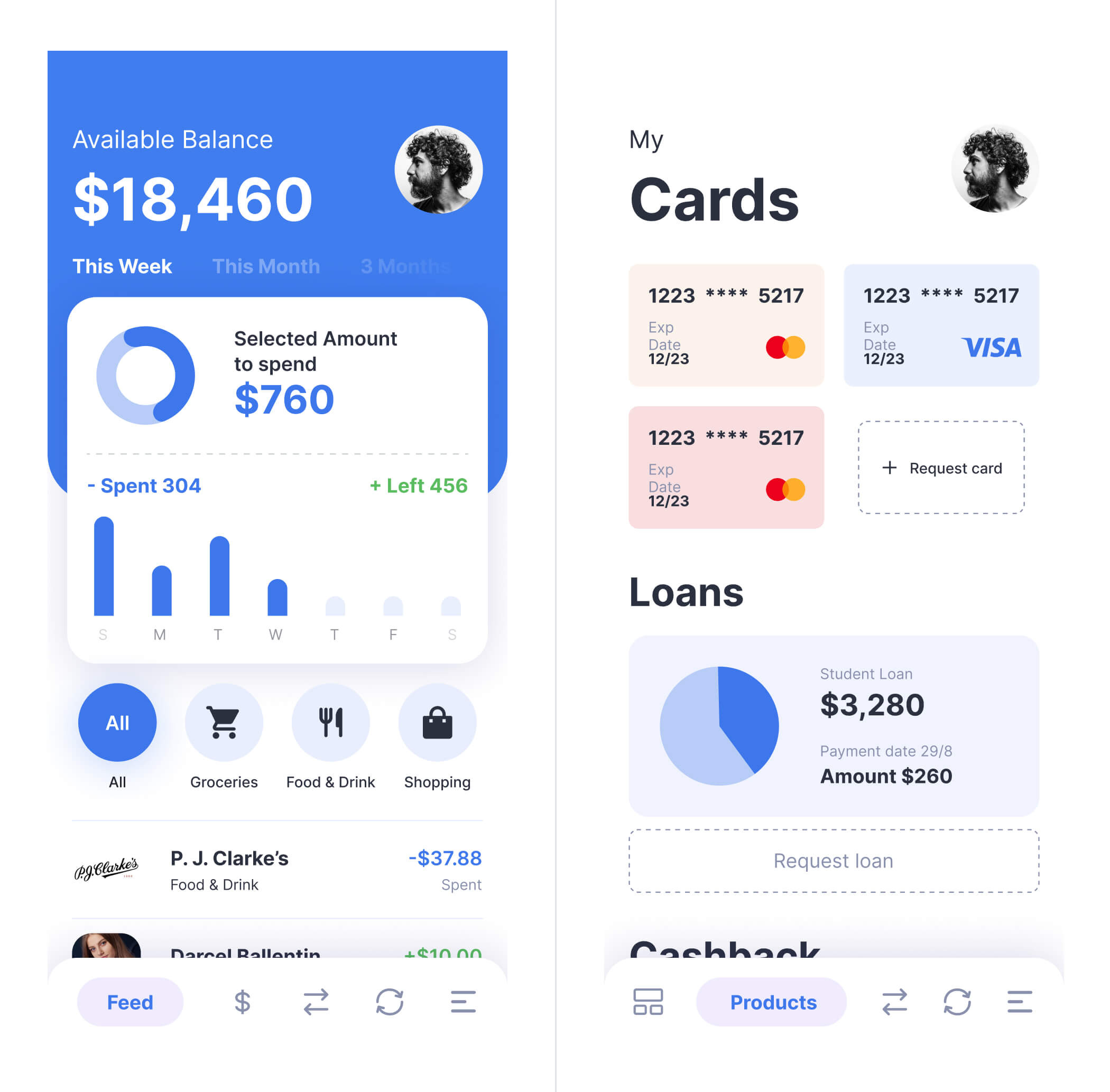 Example of UX mistakes that were made in Banking app