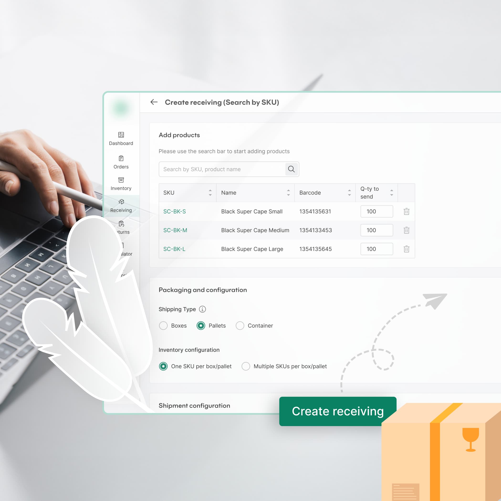 How to Design Effortless Shipping Management Software Cieden