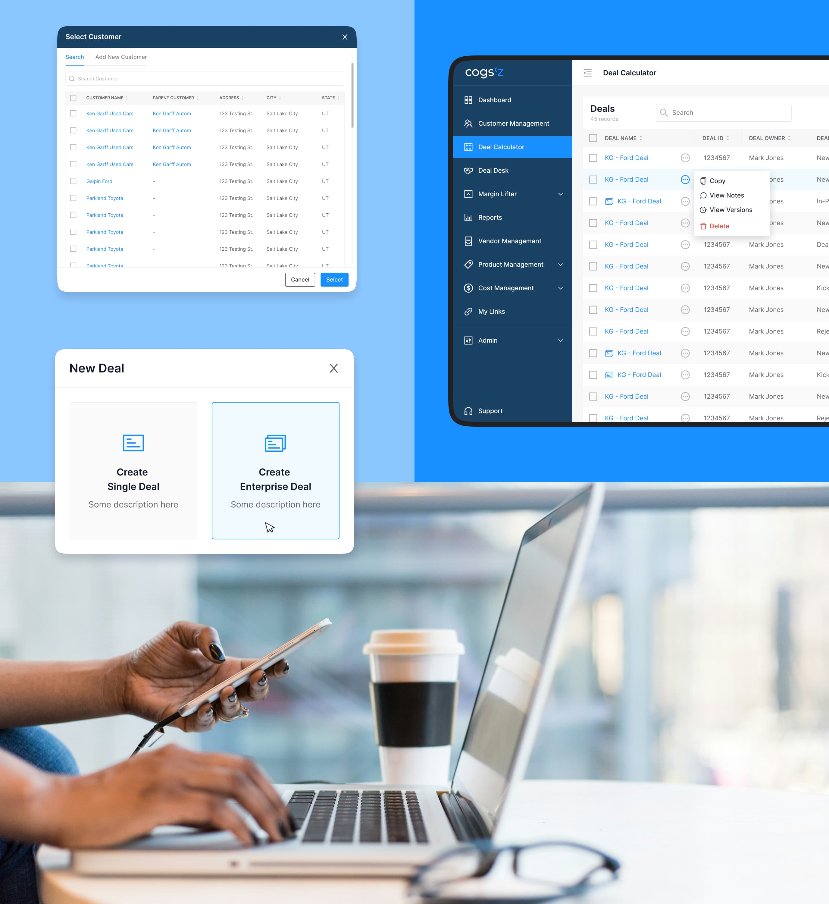 Cogsʼz: transforming complex Excel workflows into a profit-first SaaS platform. Cieden