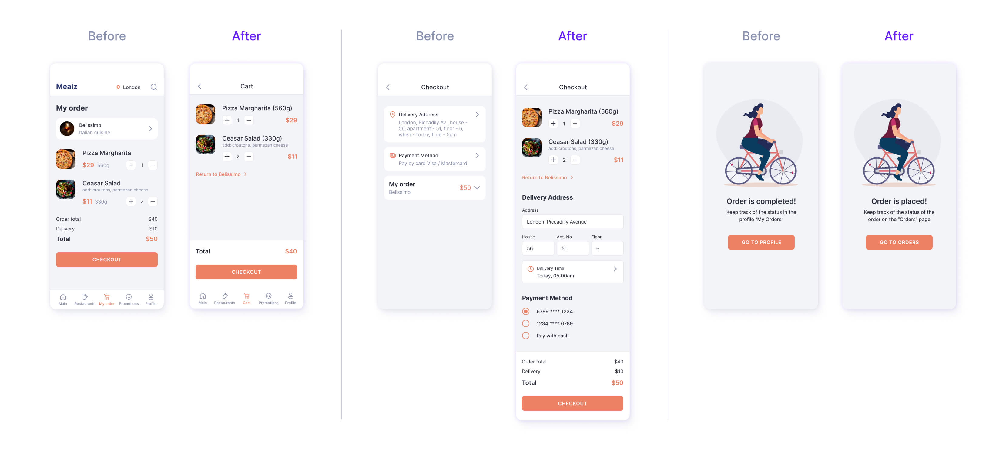 Fixing 9 Common UX Mistakes in Food Delivery App | UX Upgrade Cieden