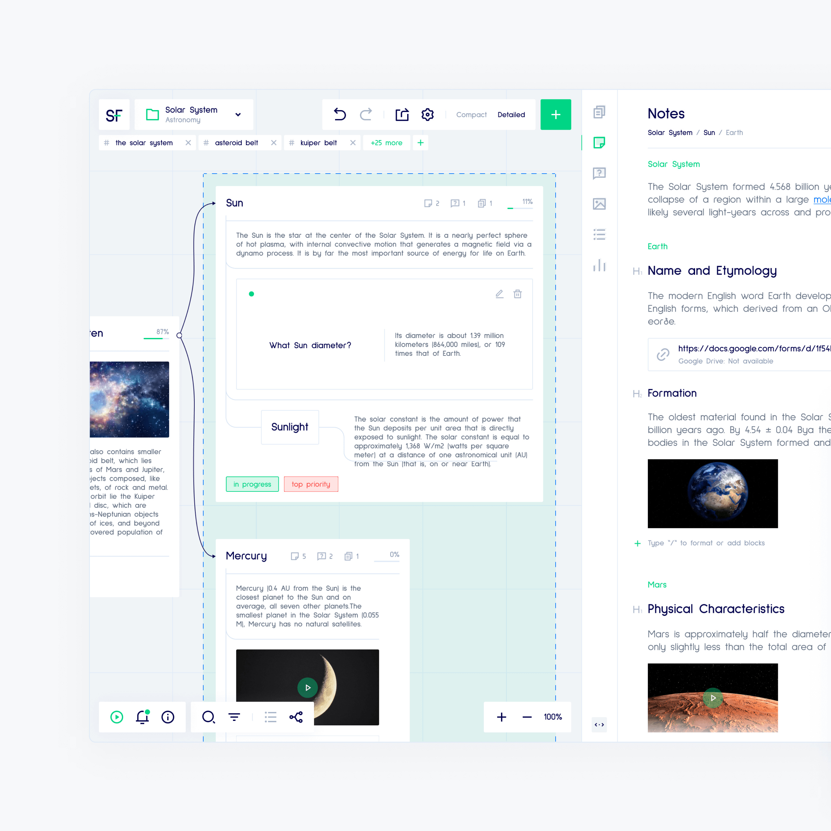 UX/UI Design for educational app