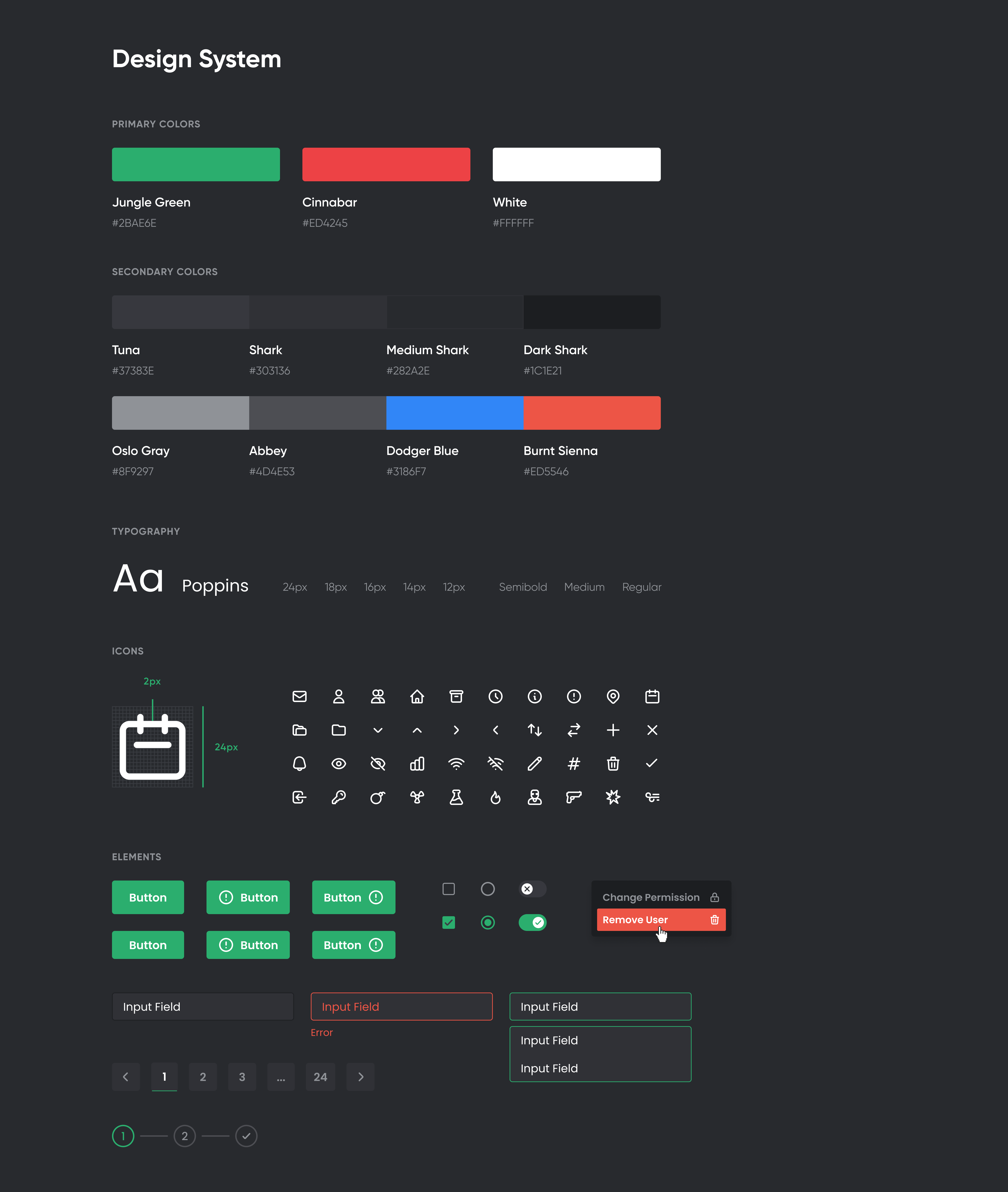 UX/UI Design for Flybox: Design System