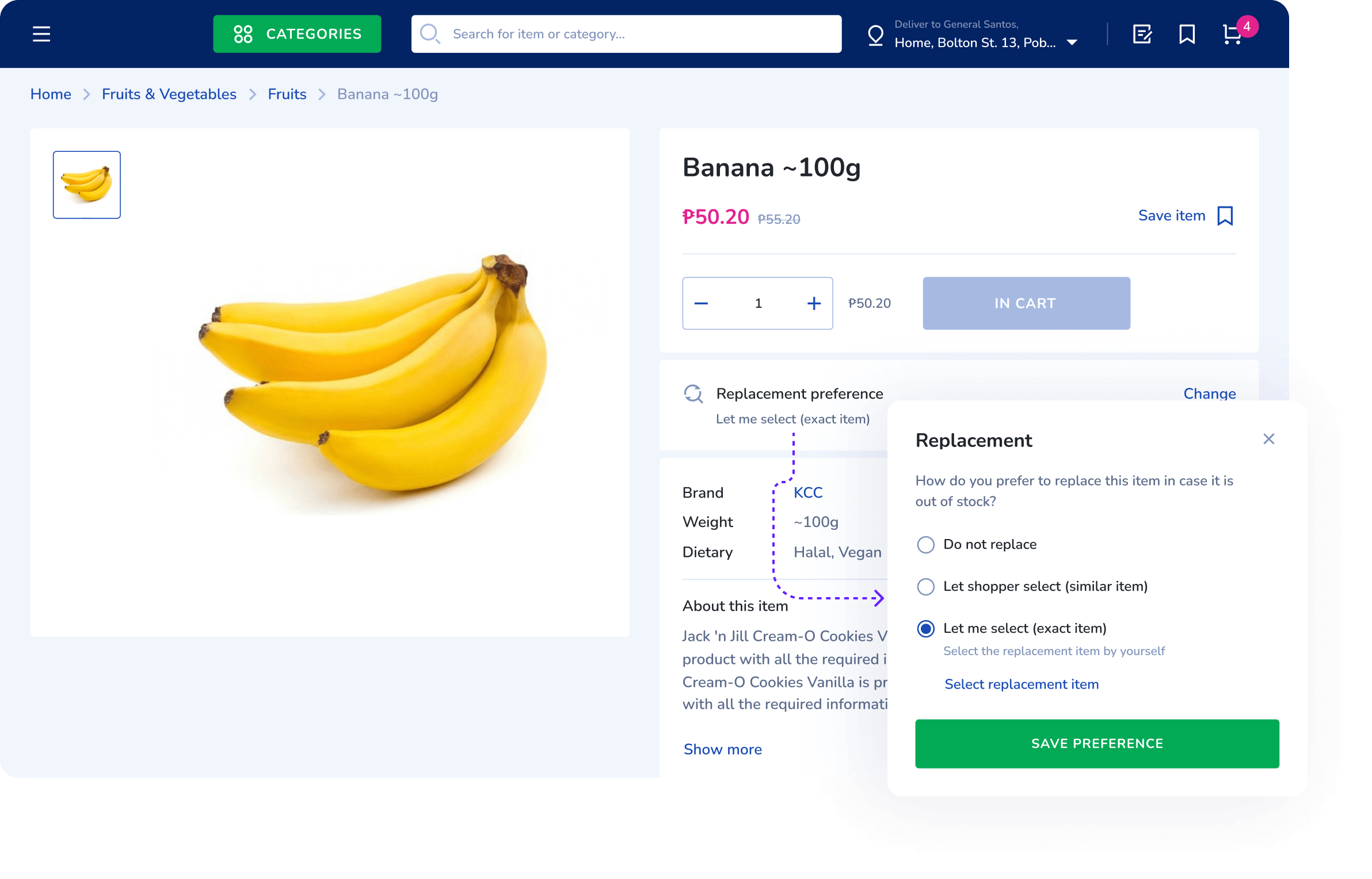 Food Delivery eCommerce Platform Cieden