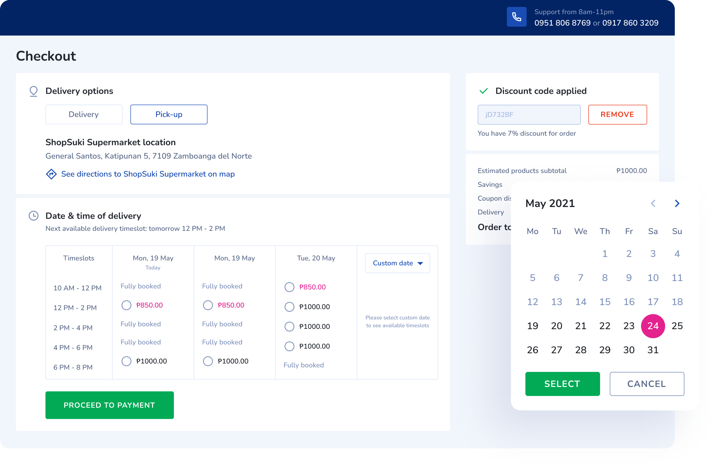 Food Delivery eCommerce Platform Cieden