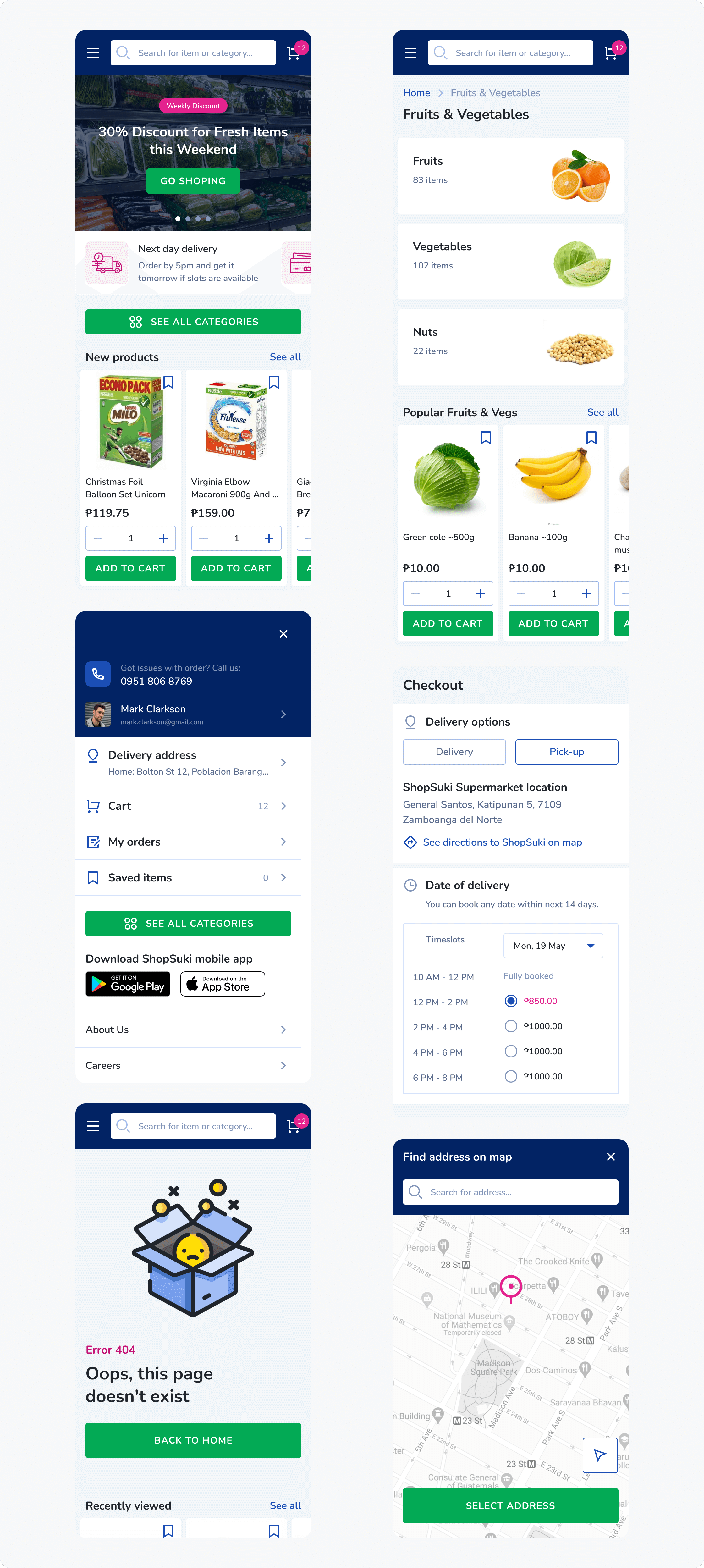 Food Delivery eCommerce Platform Cieden
