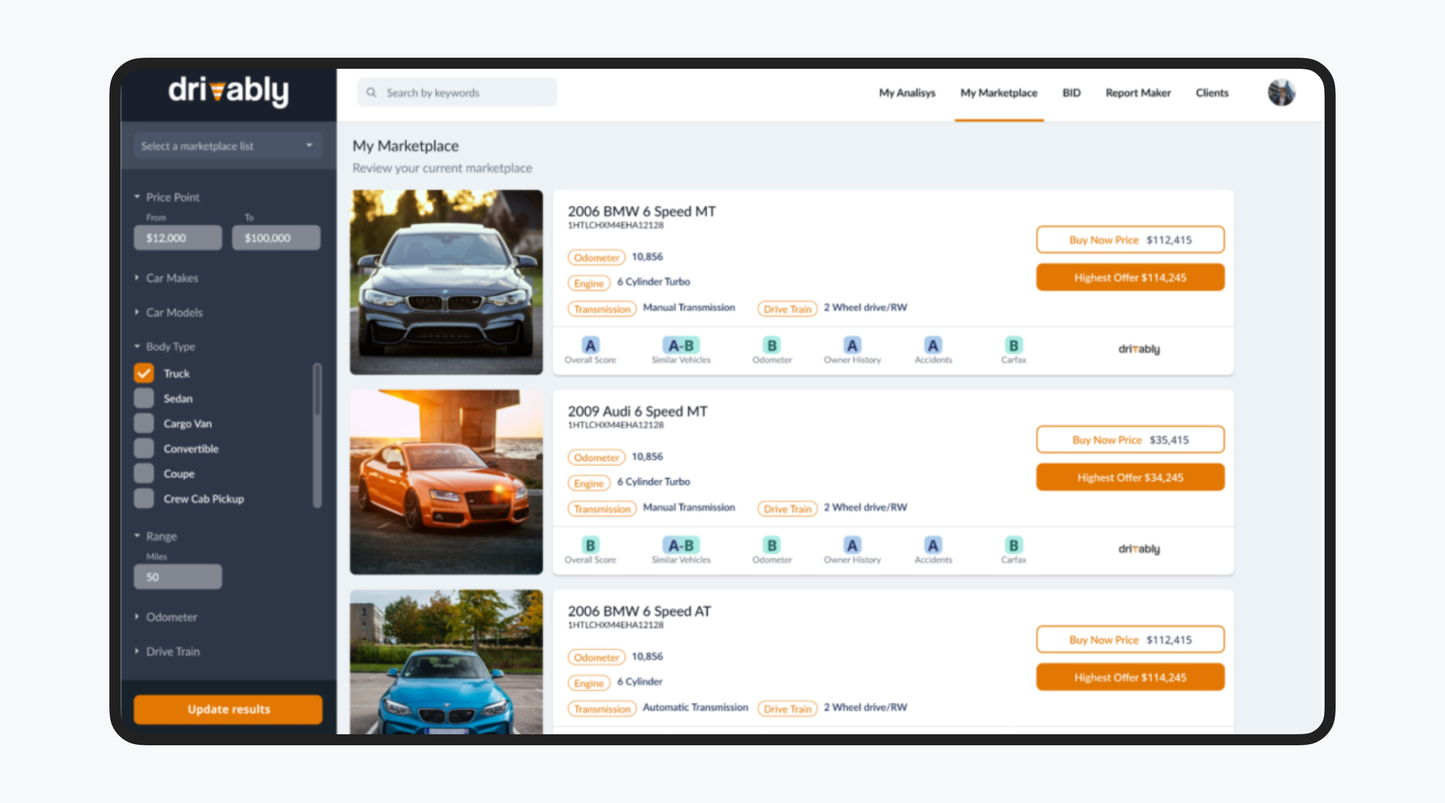Drivably &mdash; SaaS MVP launched in 45 days