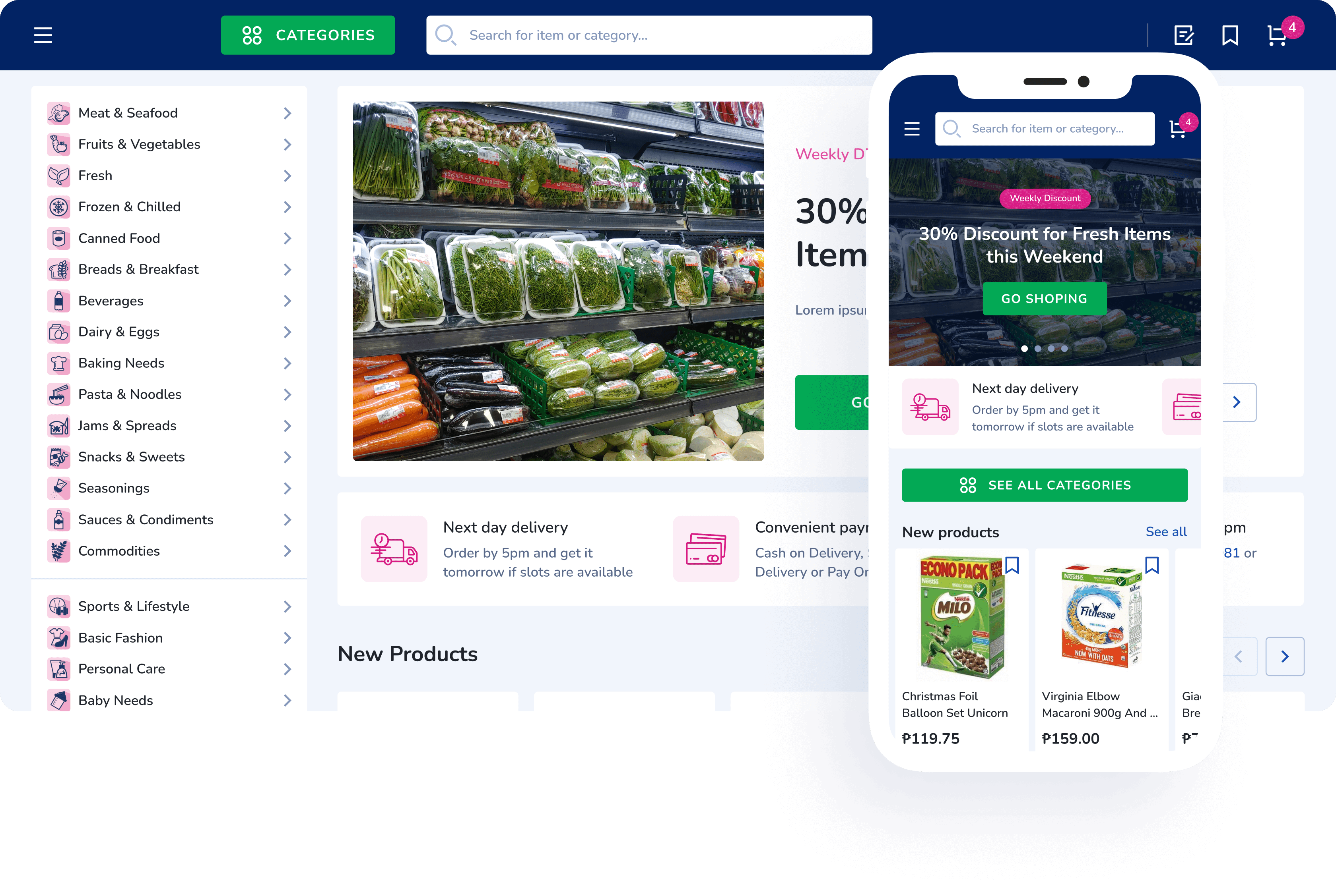 Food Delivery Ecommerce Platform Design By Cieden