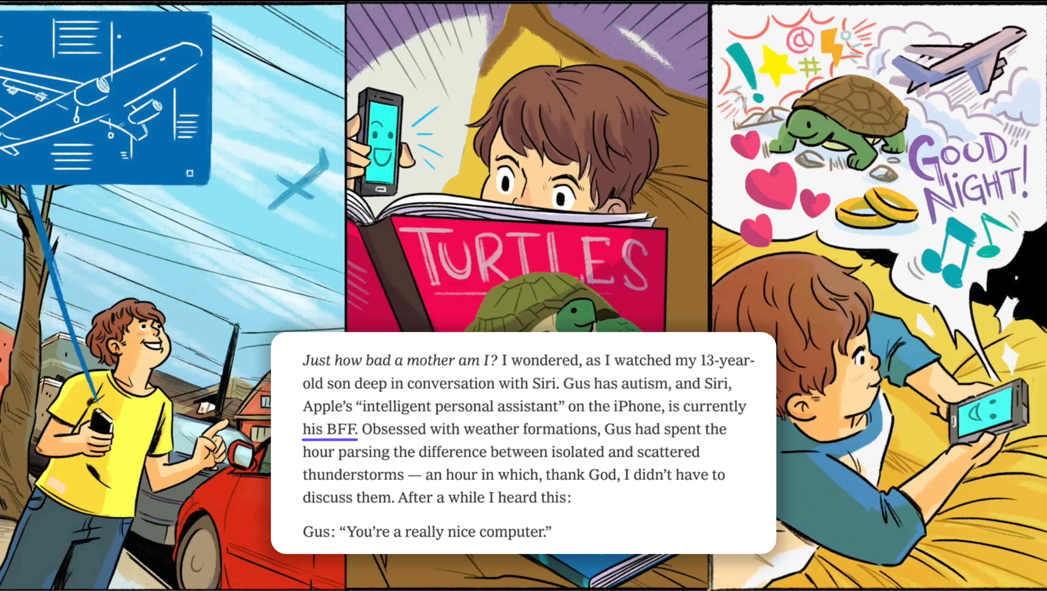 Siri and the boy with autism