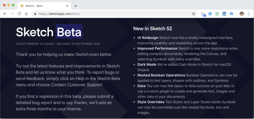 Sketch Beta