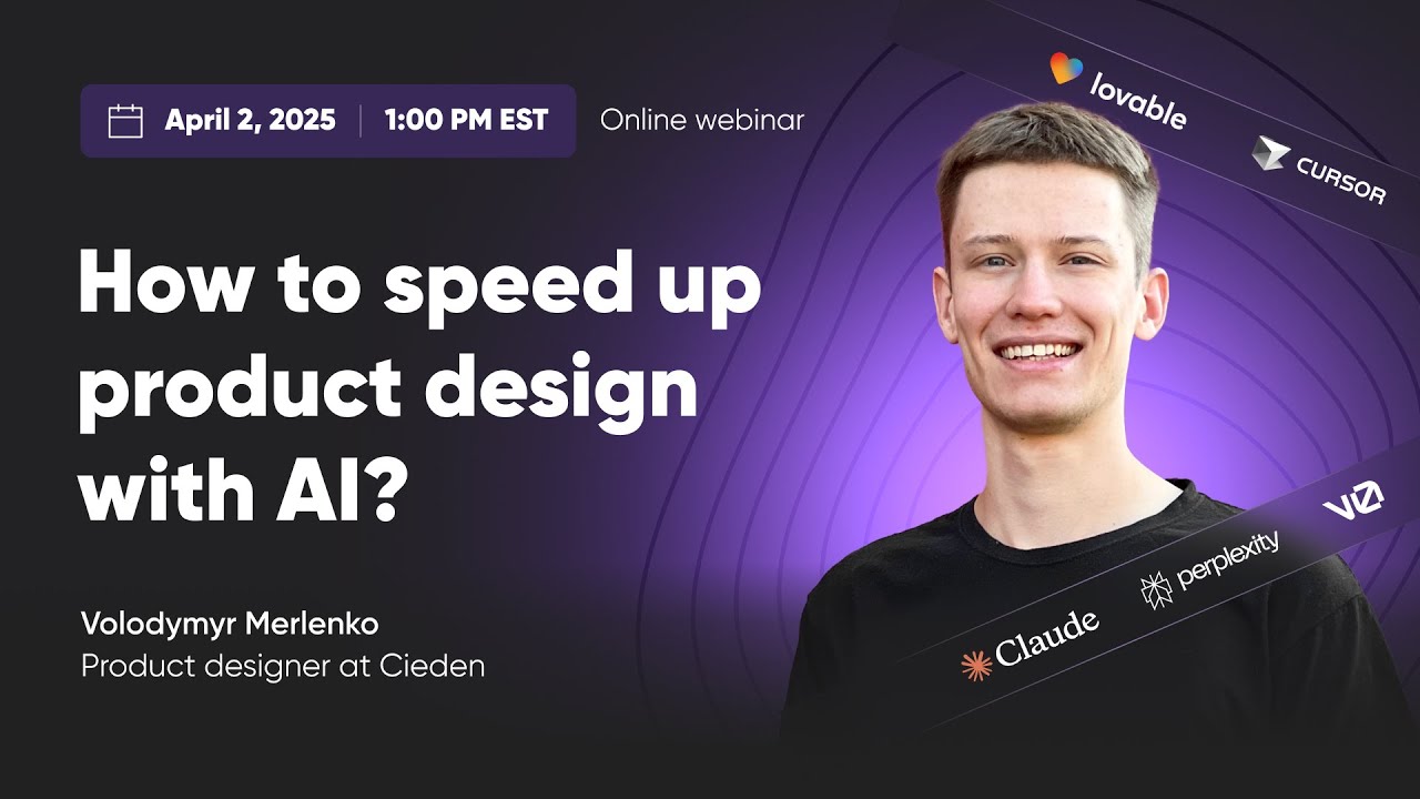 Webinar: How to use AI to speed up product design