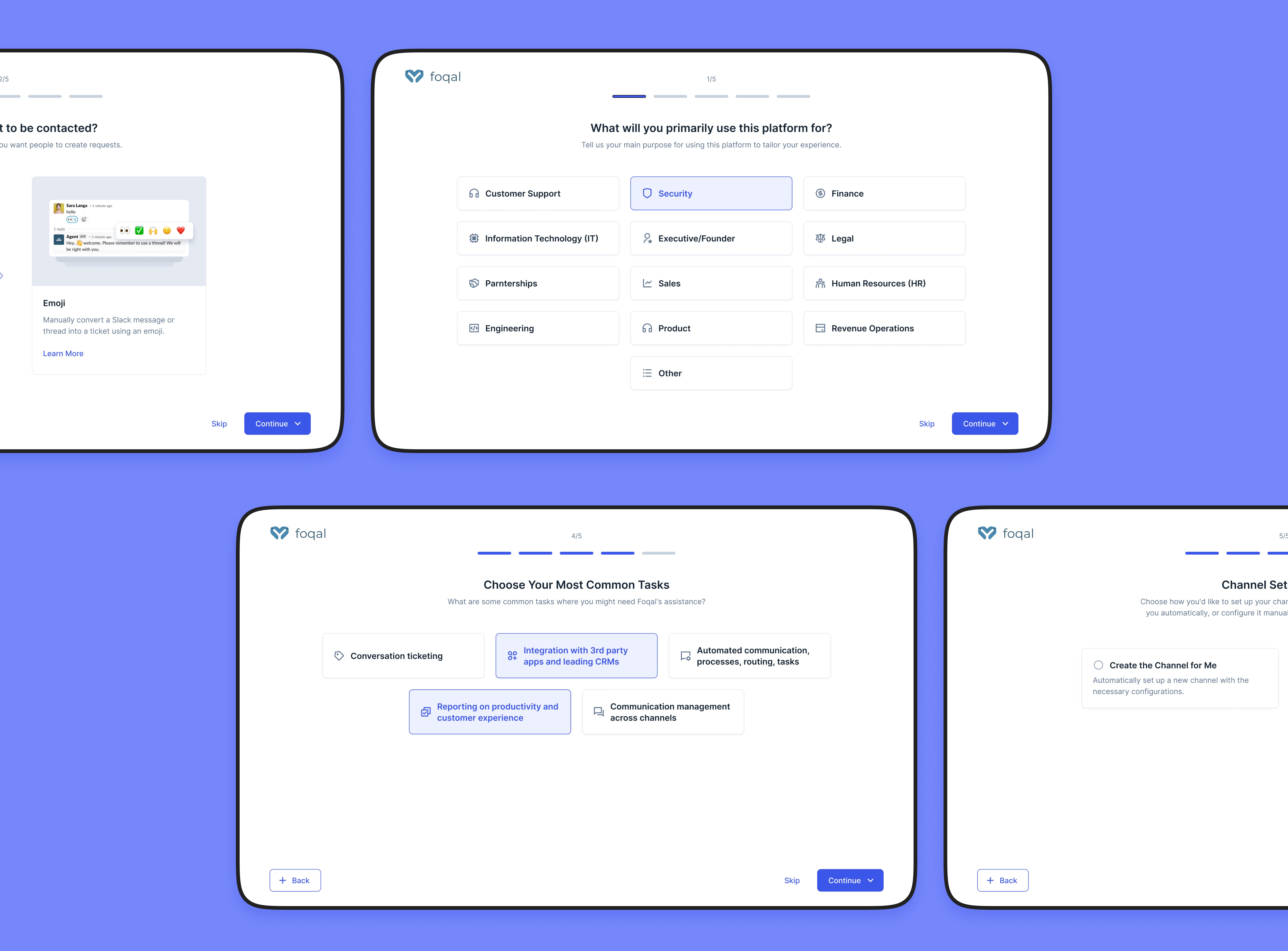 Foqal: redesigning a Slack-first support platform to scale with teams Cieden