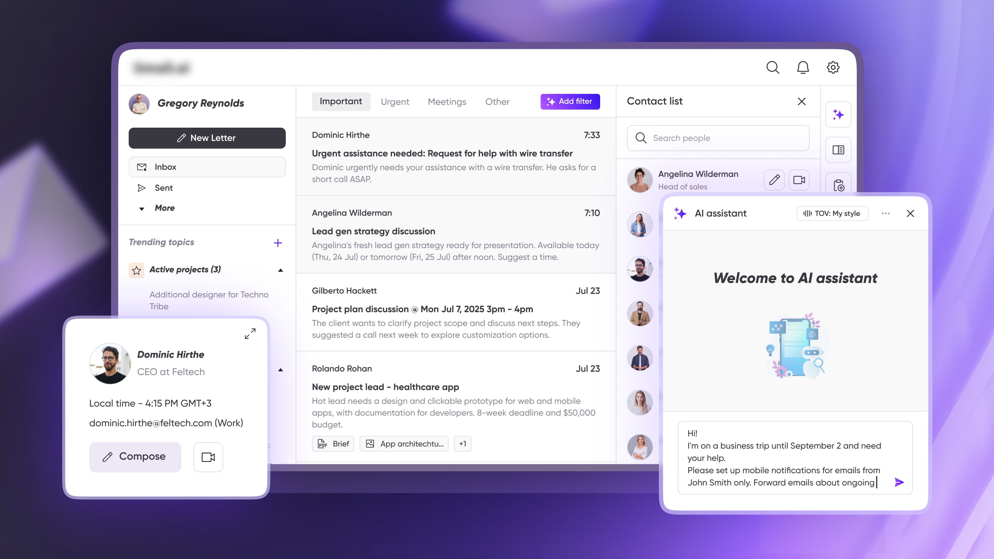 AI email assistant: turning inbox overload into actionable workflows Cieden