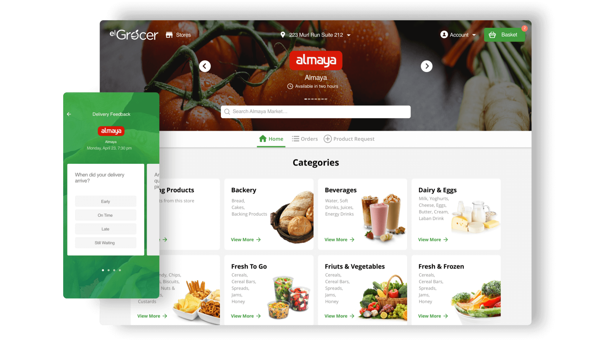 Grocery and Food Delivery Site UX: Allow Users to Add “Past