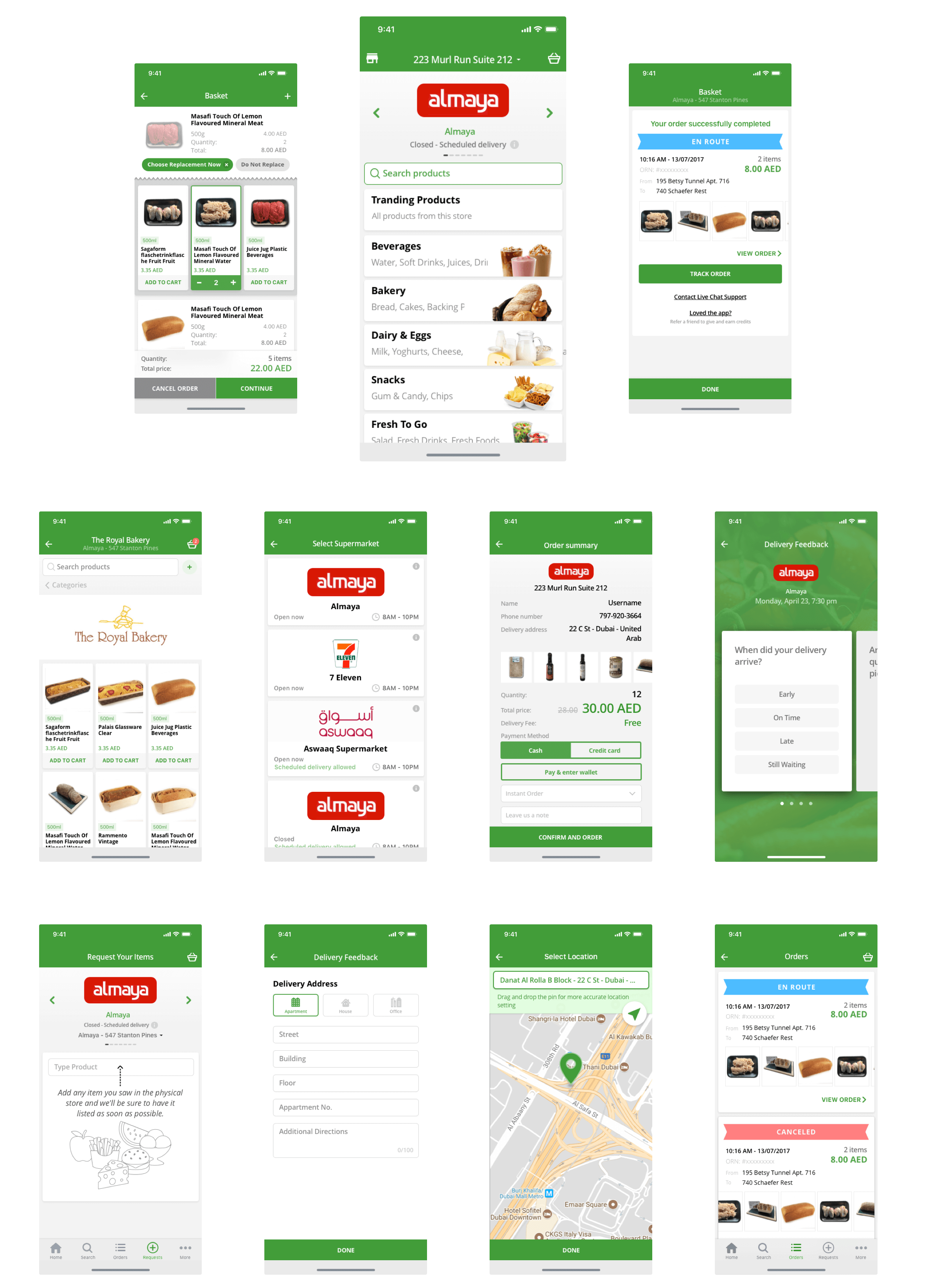 Grocery and Food Delivery Site UX: Allow Users to Add “Past