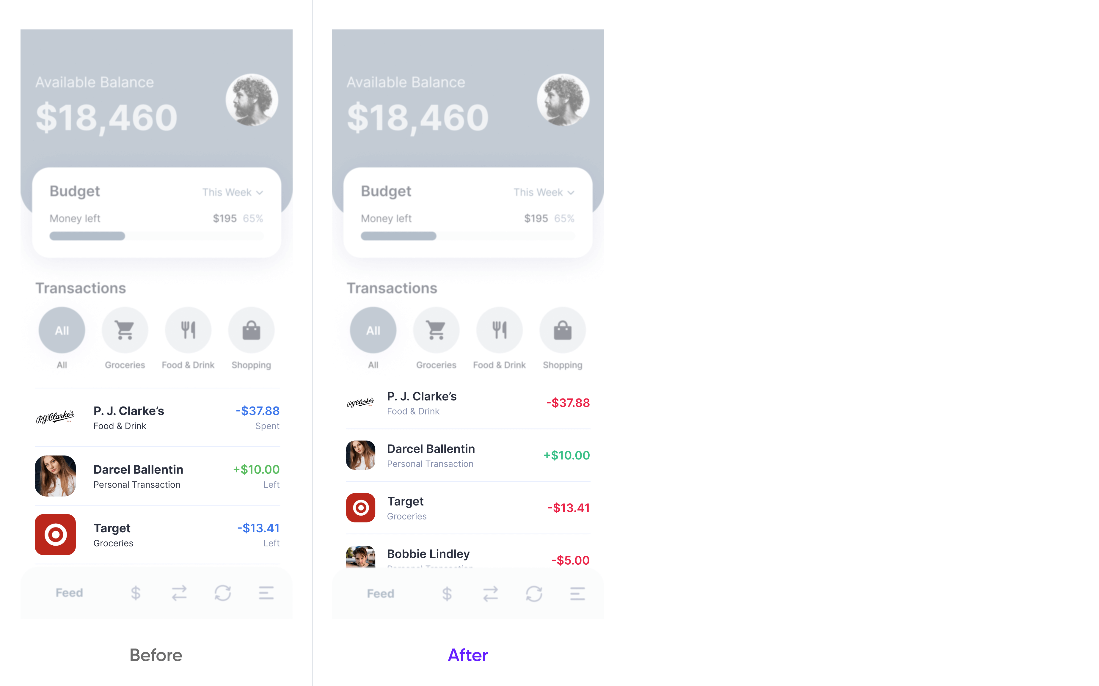 Wrong image of categories