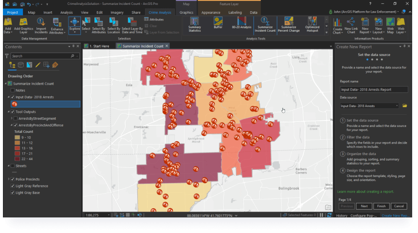 visual display of Oakland’s crime spots with Code Interpreter.