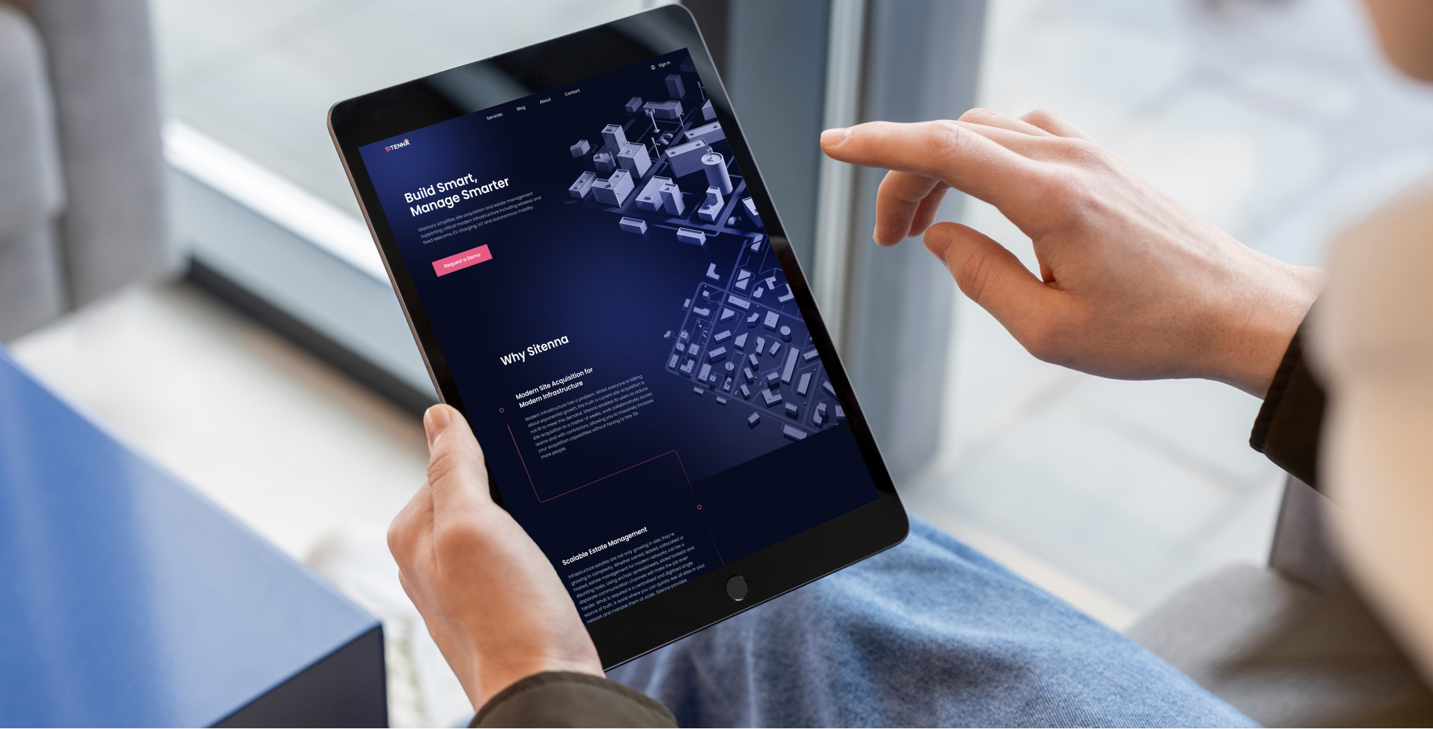 Sitenna: modernized telecom site acquisition & management platform Cieden