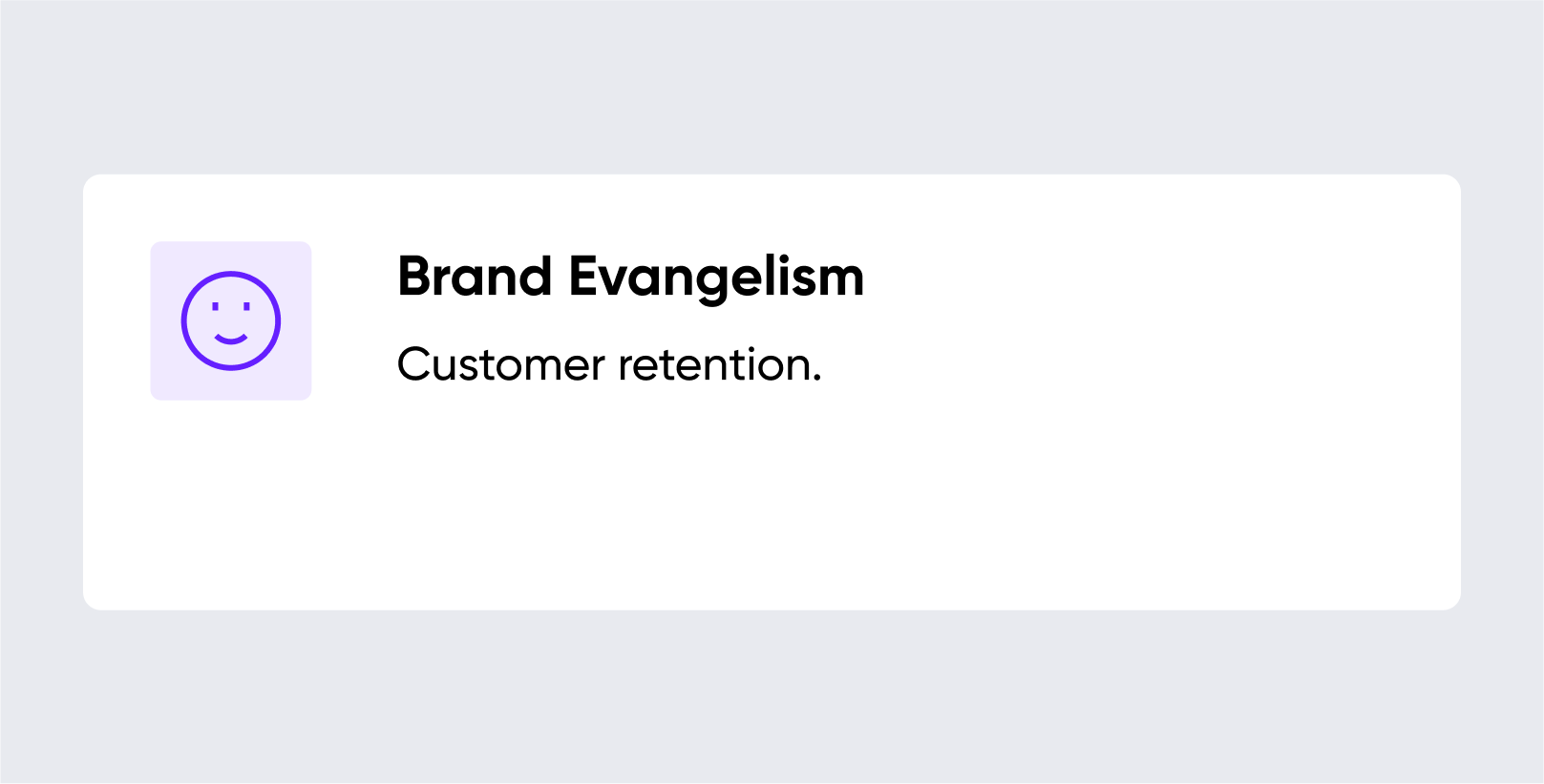 KPI for brand evangelism stage