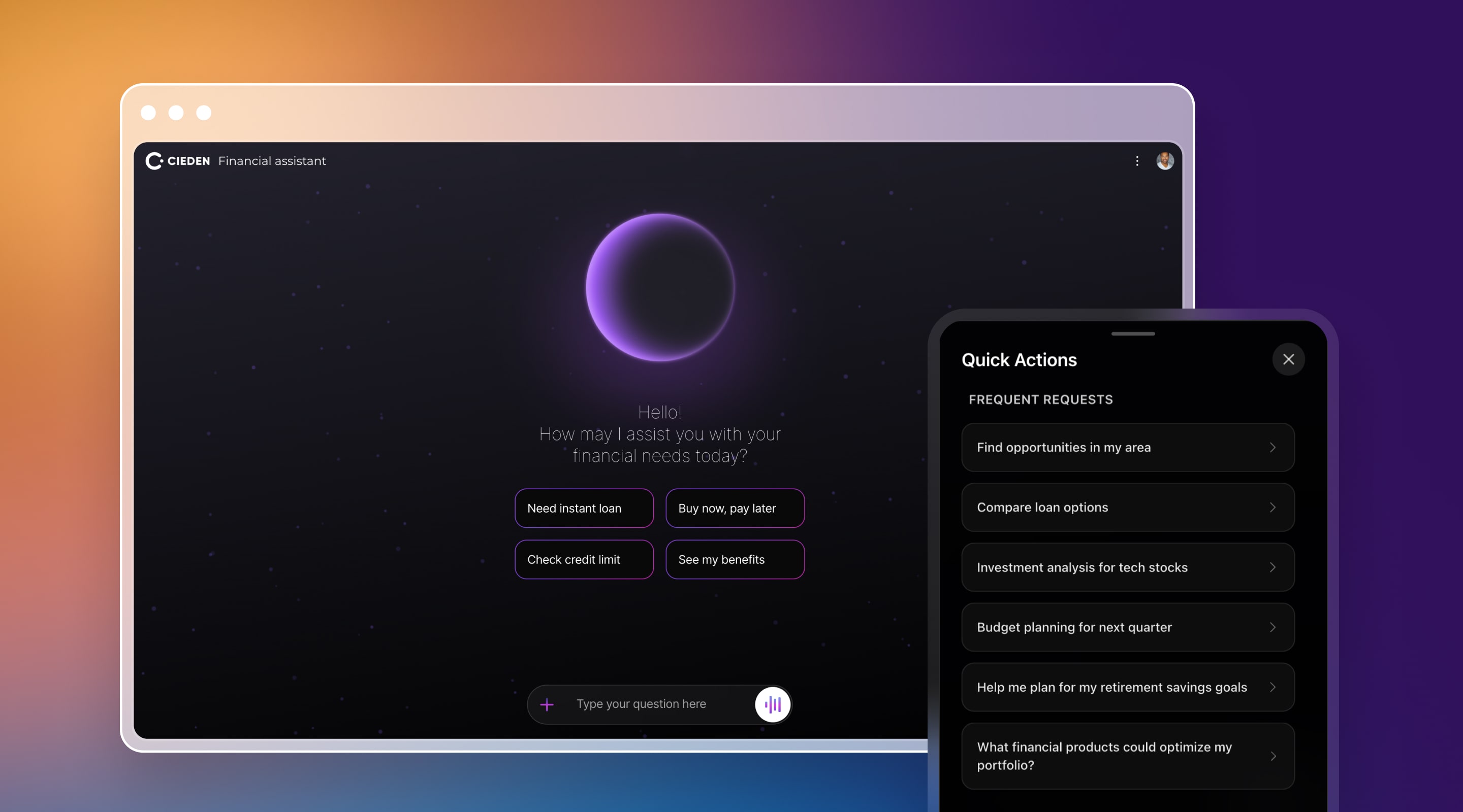 Voice user interface design for a unified, AI-native banking experience Cieden