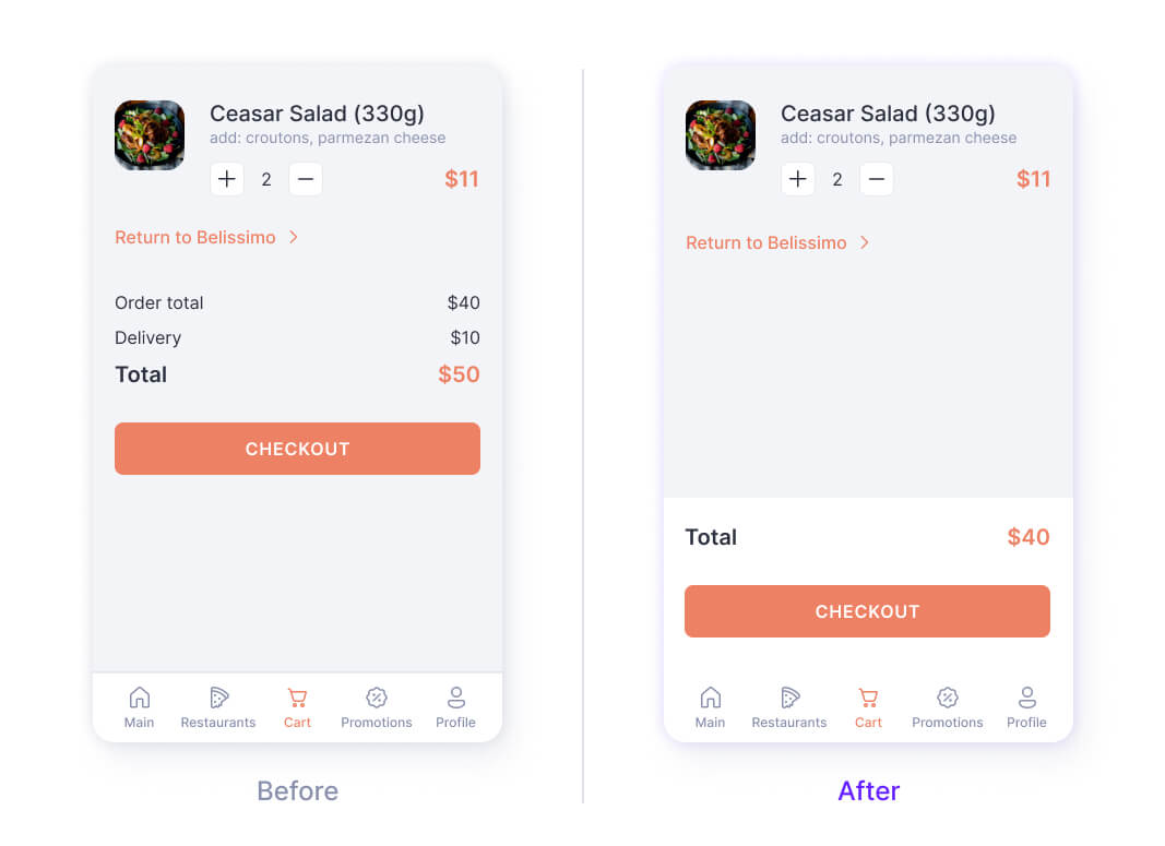 Fixing 9 Common UX Mistakes in Food Delivery App | UX Upgrade Cieden