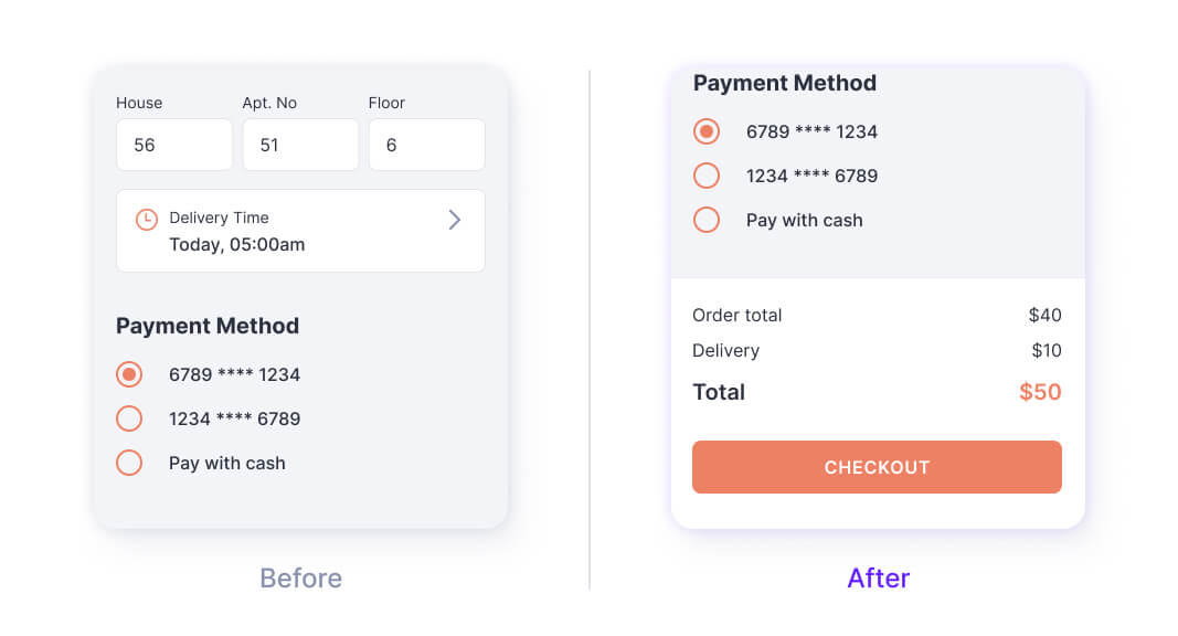 Fixing 9 Common UX Mistakes in Food Delivery App | UX Upgrade Cieden