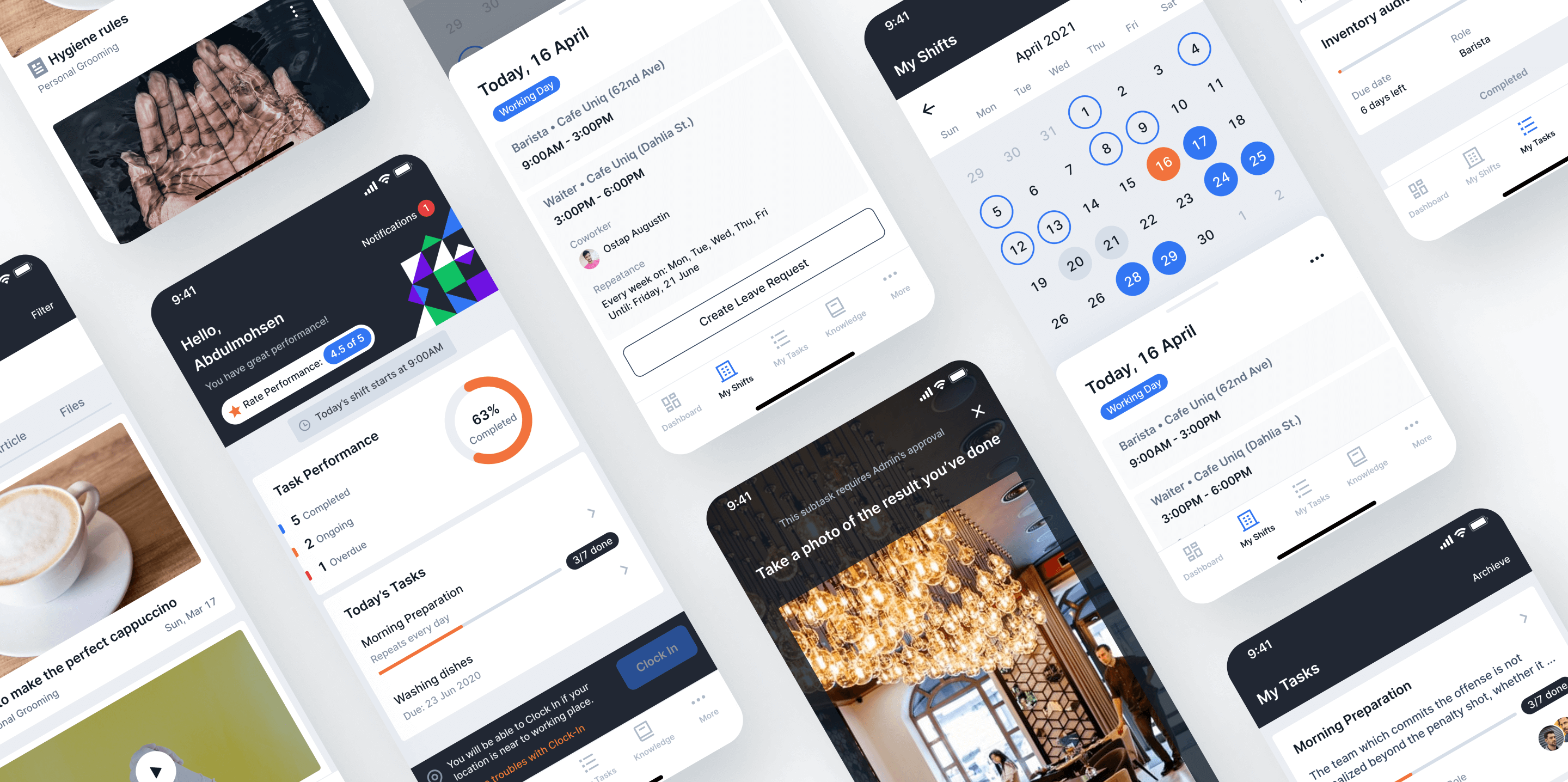UX/UI Design for SaaS solution: Mobile Application