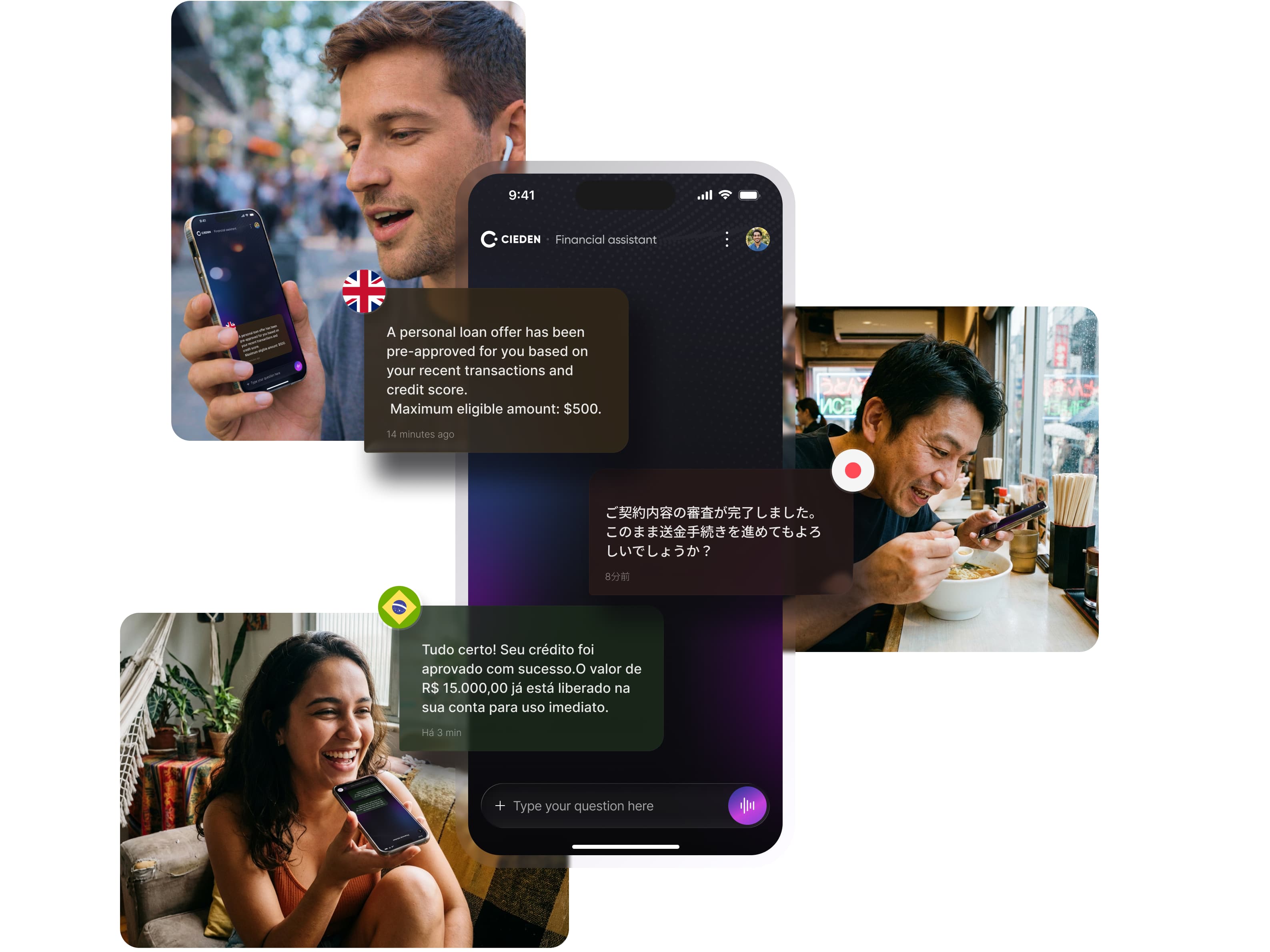 Voice user interface design for a unified, AI-native banking experience Cieden