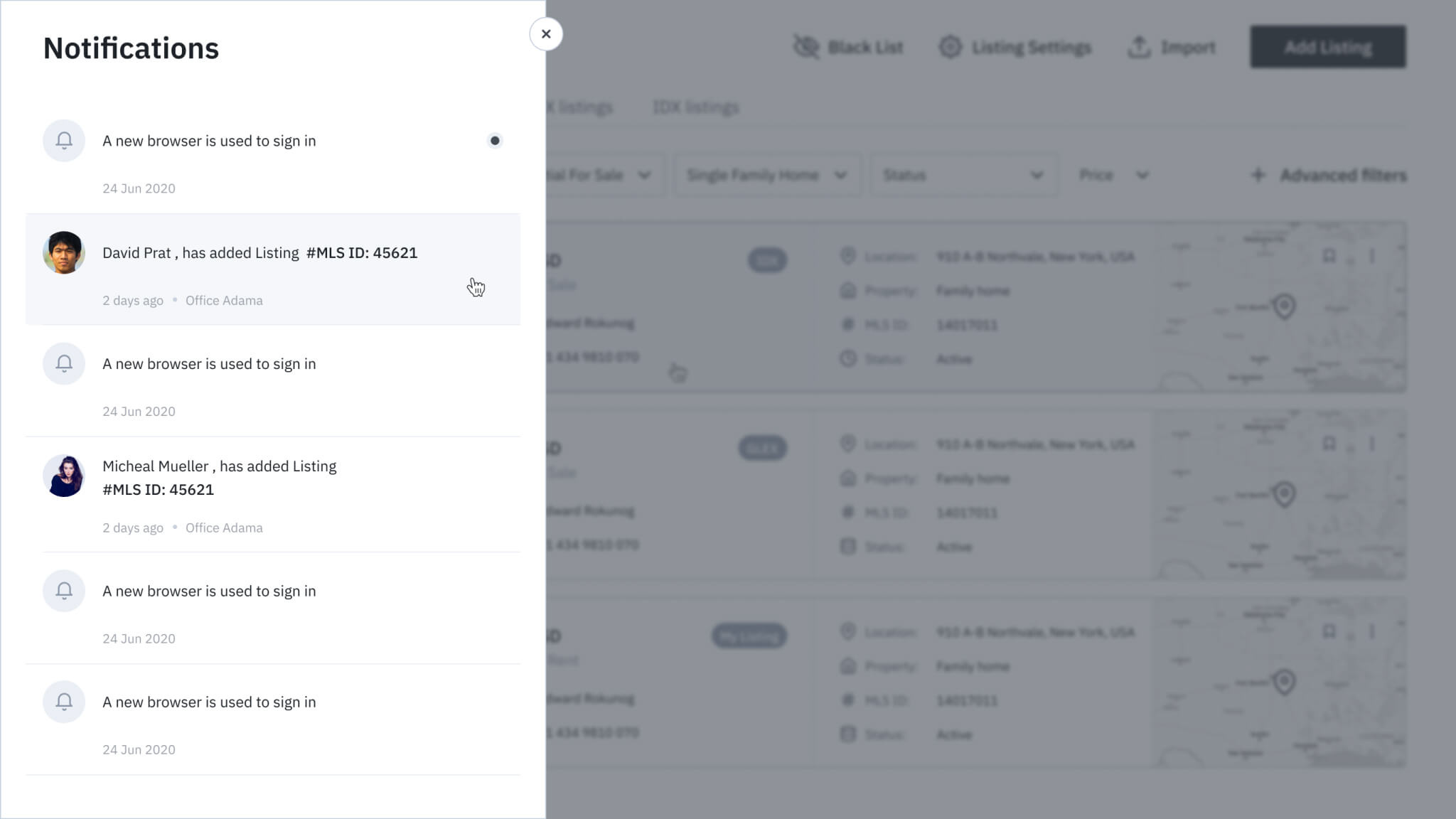 Push notifications feature from Wizard.