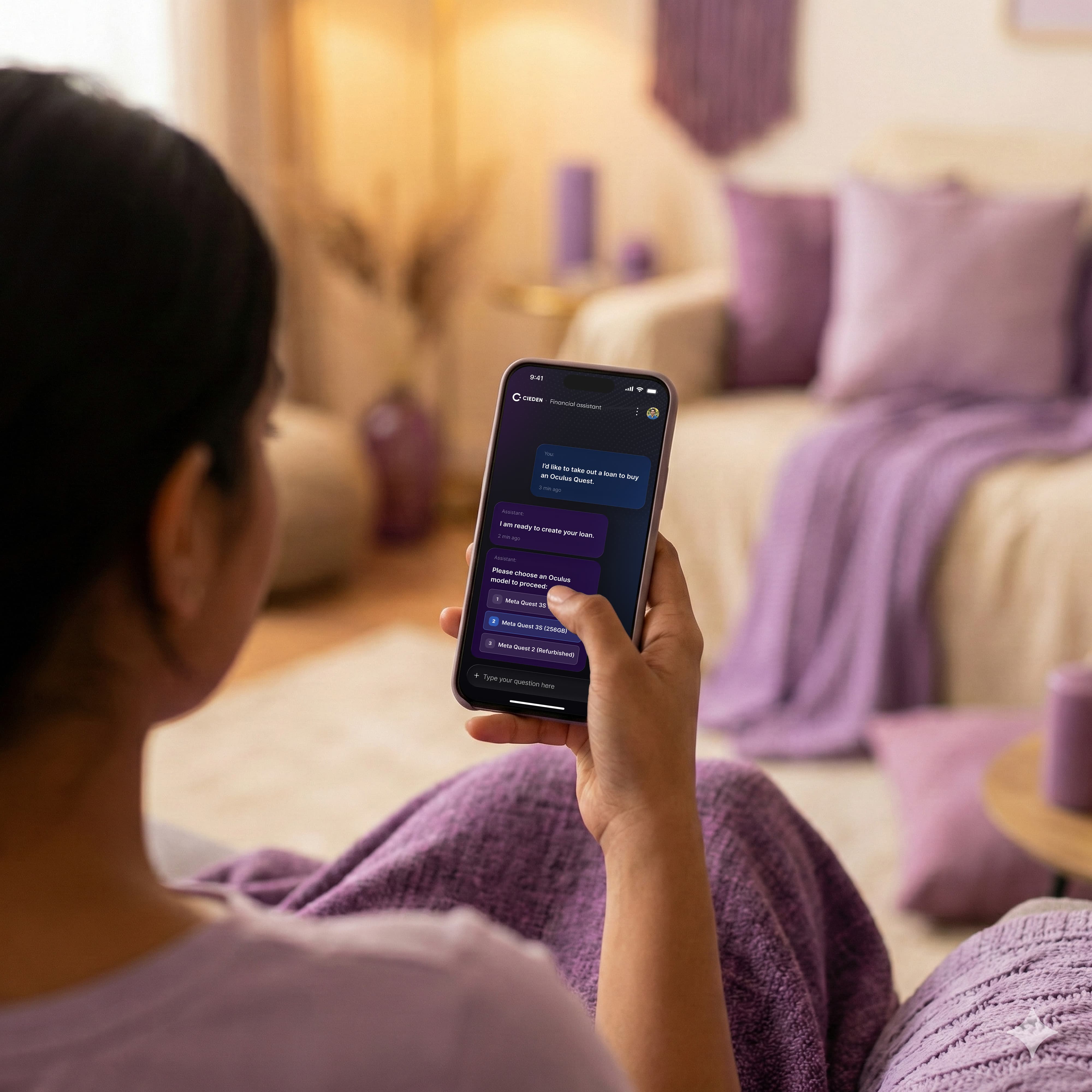 Voice user interface design for a unified, AI-native banking experience Cieden