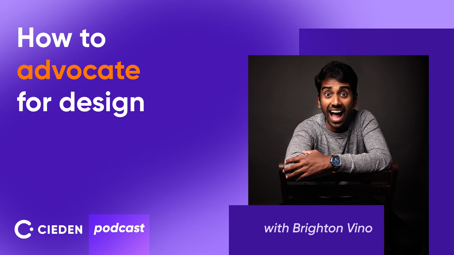 Design advocacy as a daily commitment with Brighton Vino Cieden
