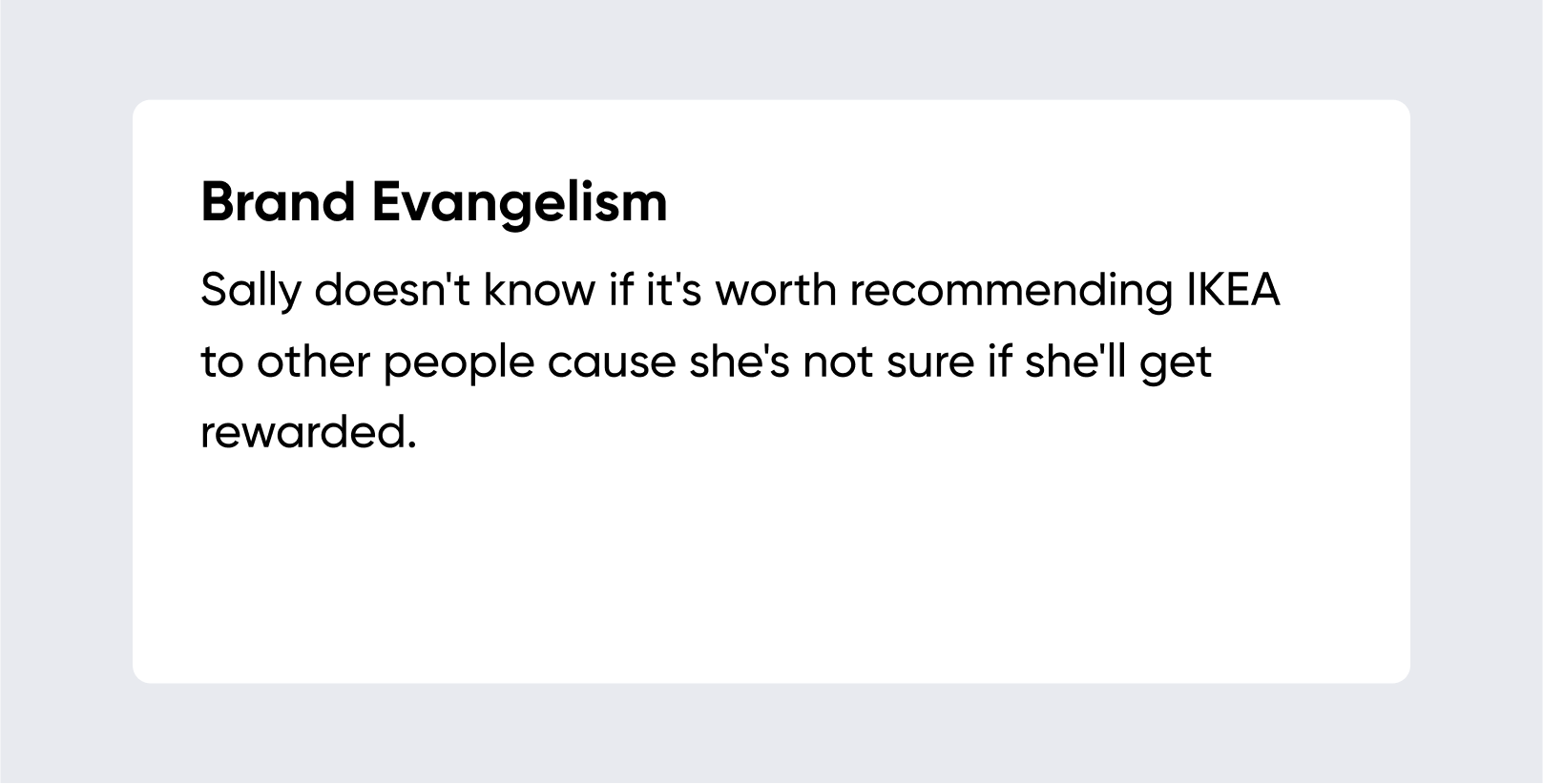 problems at a brand evangelism stage