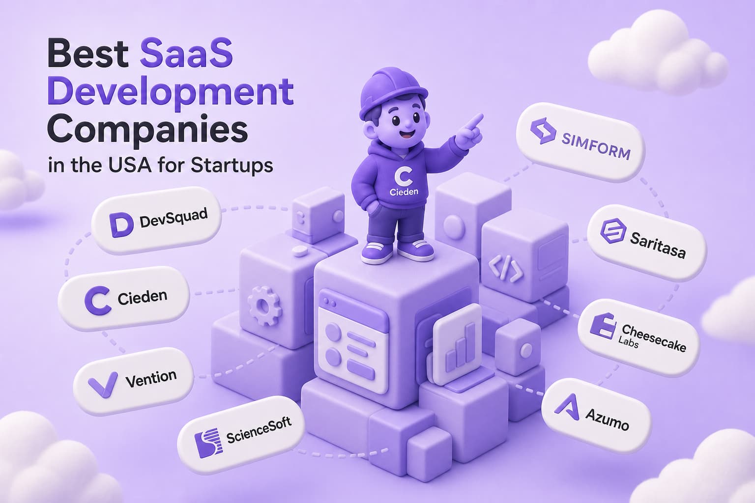 8 Best SaaS Development Companies in the USA for Startups Cieden