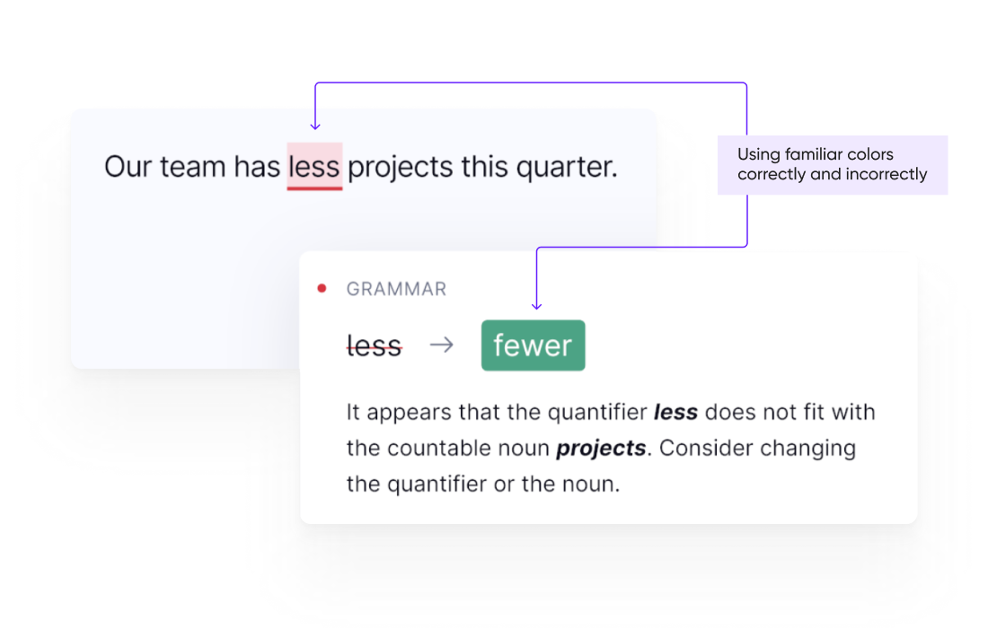 Screenshot of the Grammarly app with instant onboarding UX.