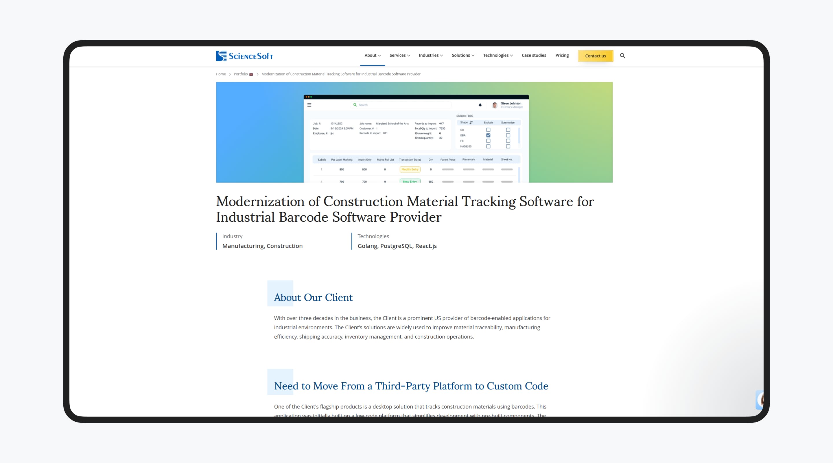 Best Construction Software Development Companies for Custom Platforms in 2026 Cieden
