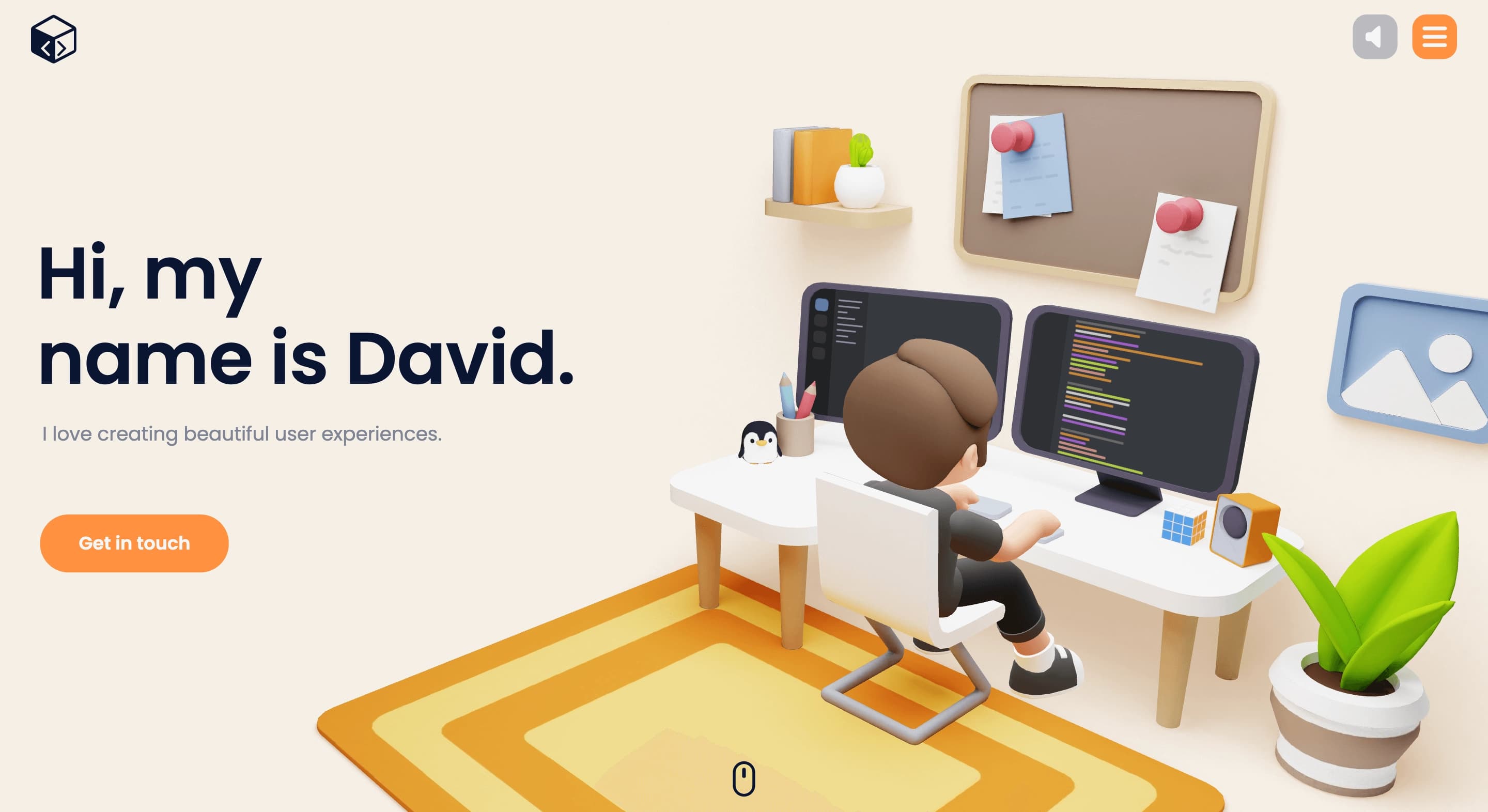 Funny UX design portfolio